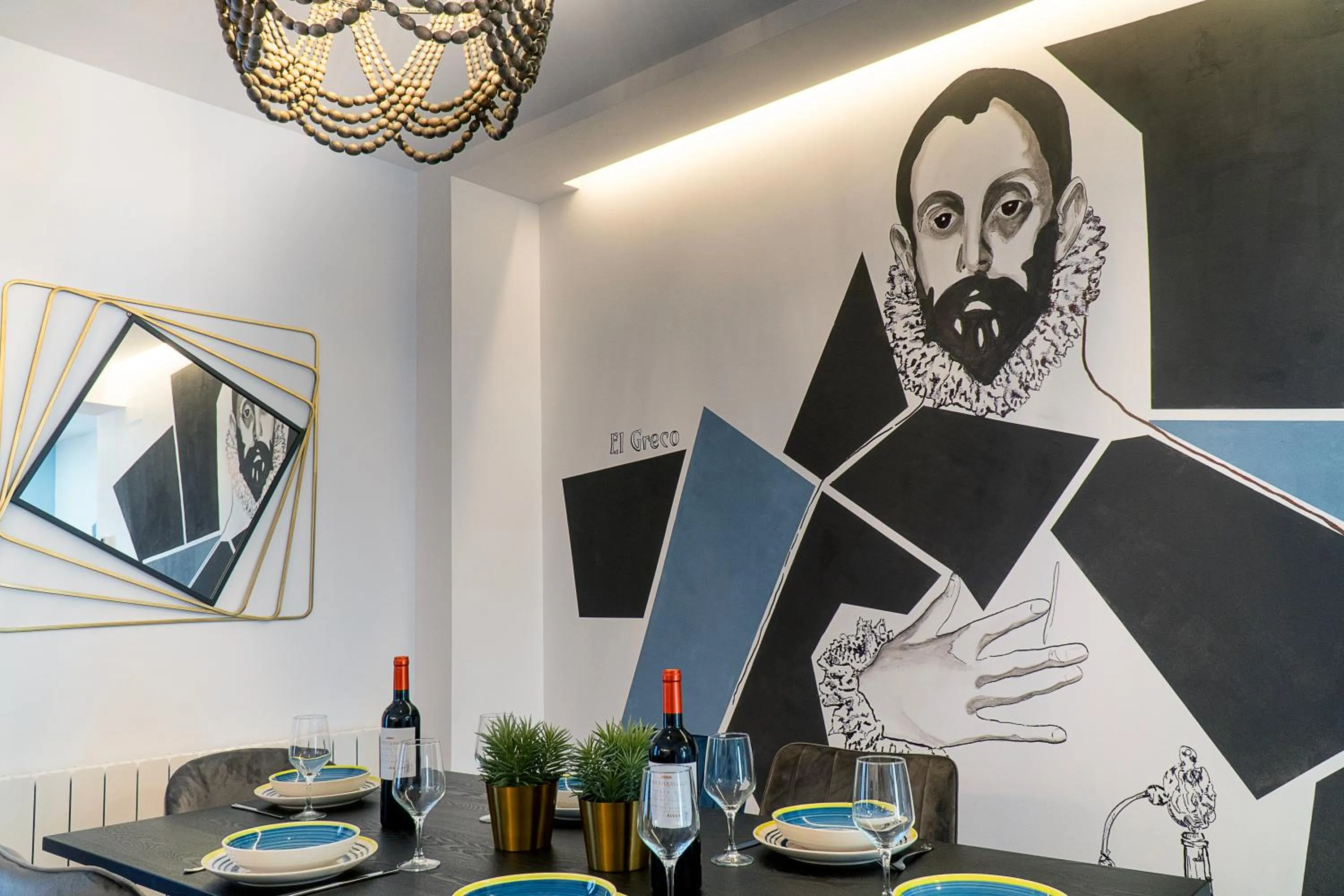 Living room in Cervantes 5 Collection - Greco Aparcamiento en el Edificio