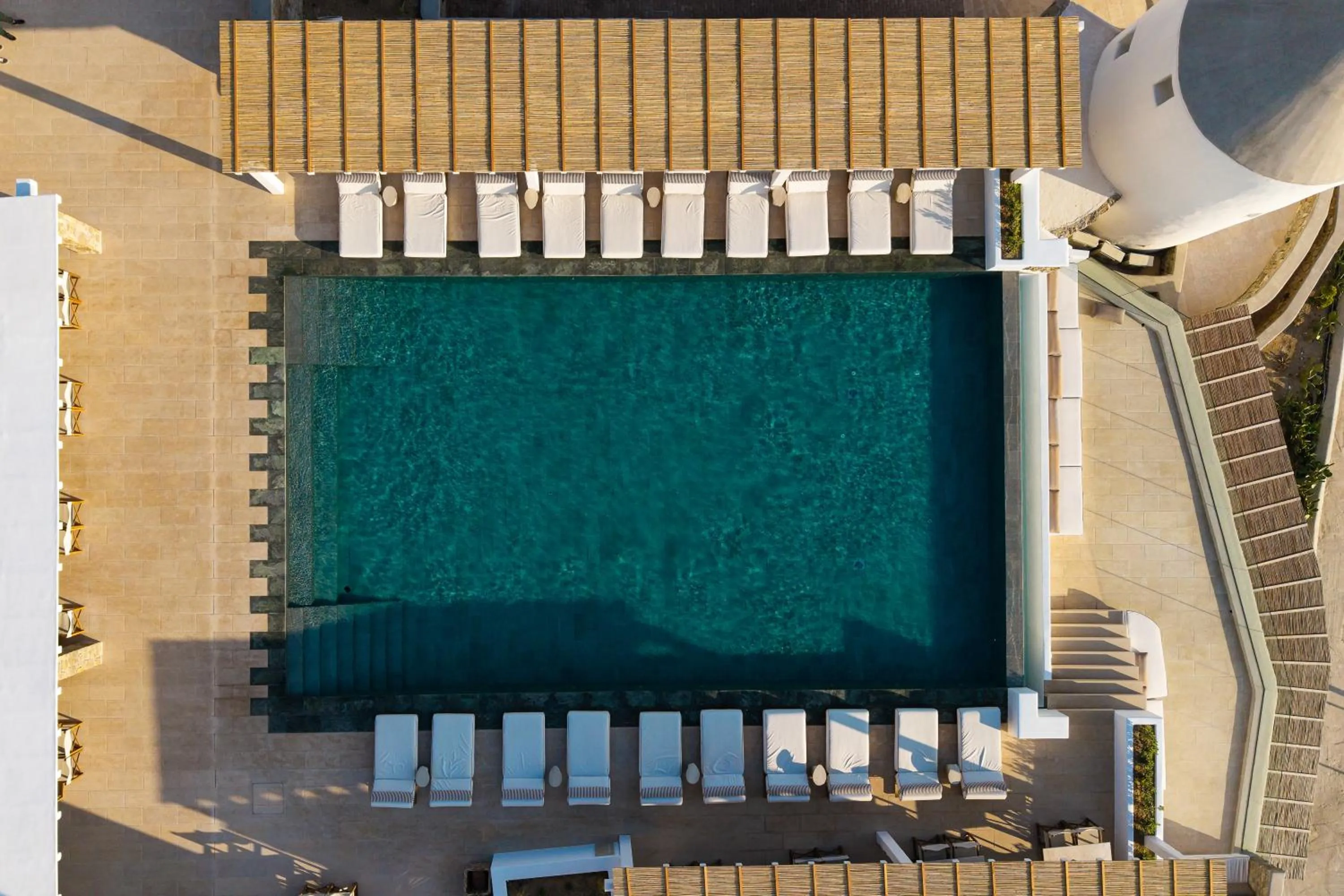 Swimming pool in Porto Mykonos