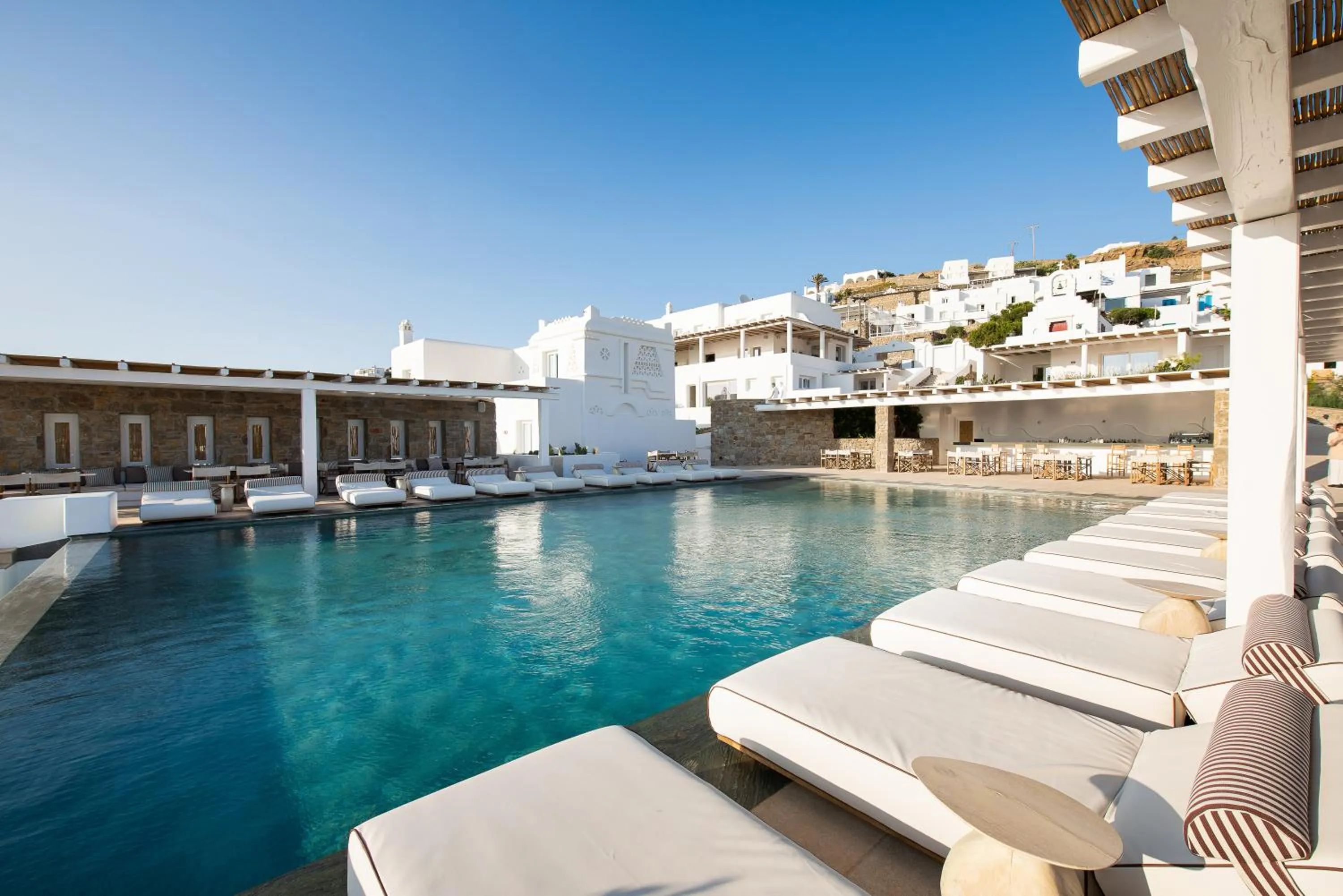 Swimming pool in Porto Mykonos