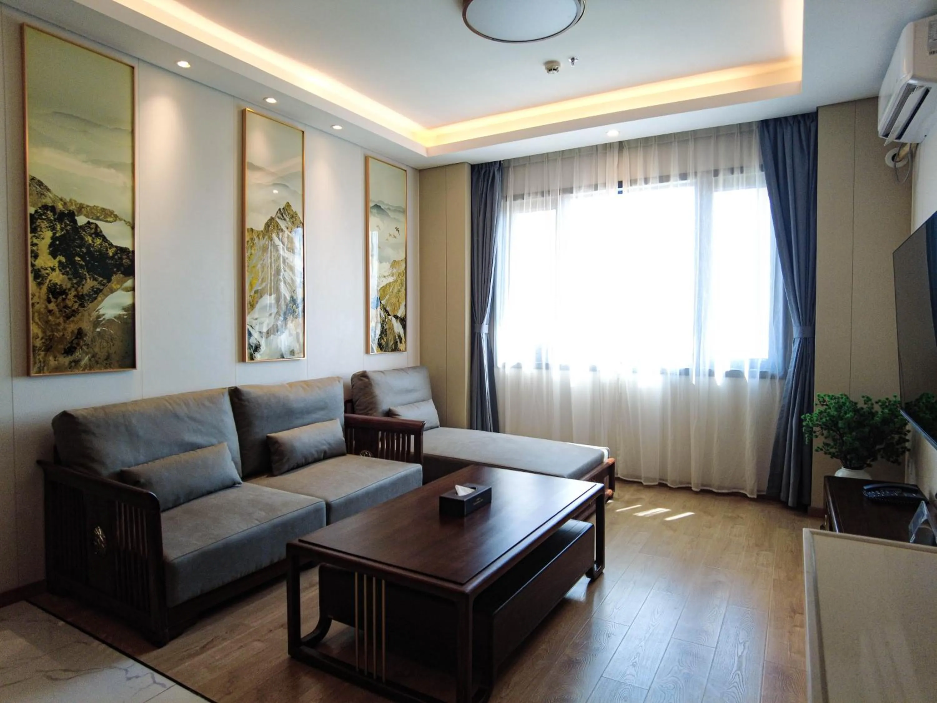 Living room in Escale International Hotel