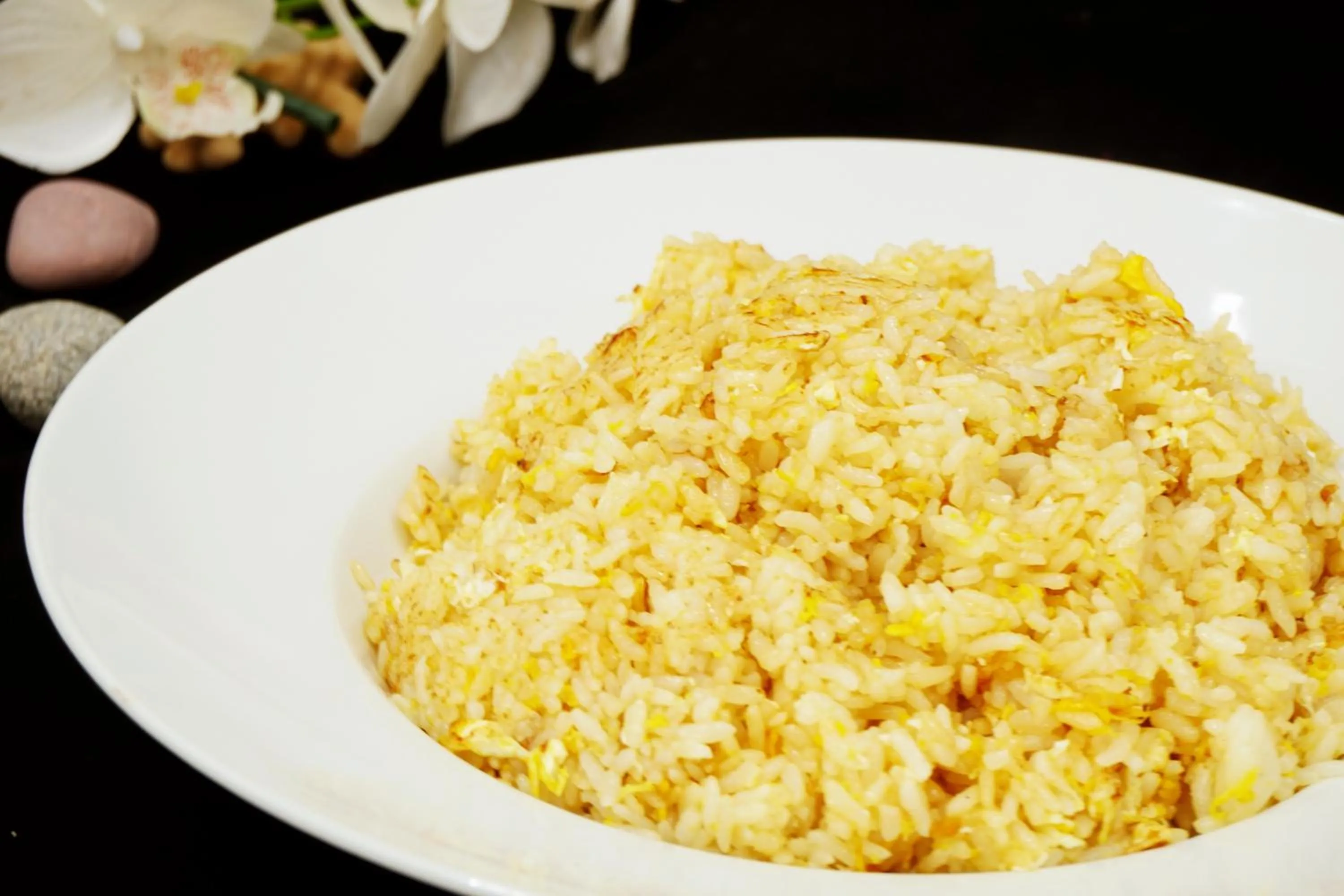 Food close-up in Escale International Hotel