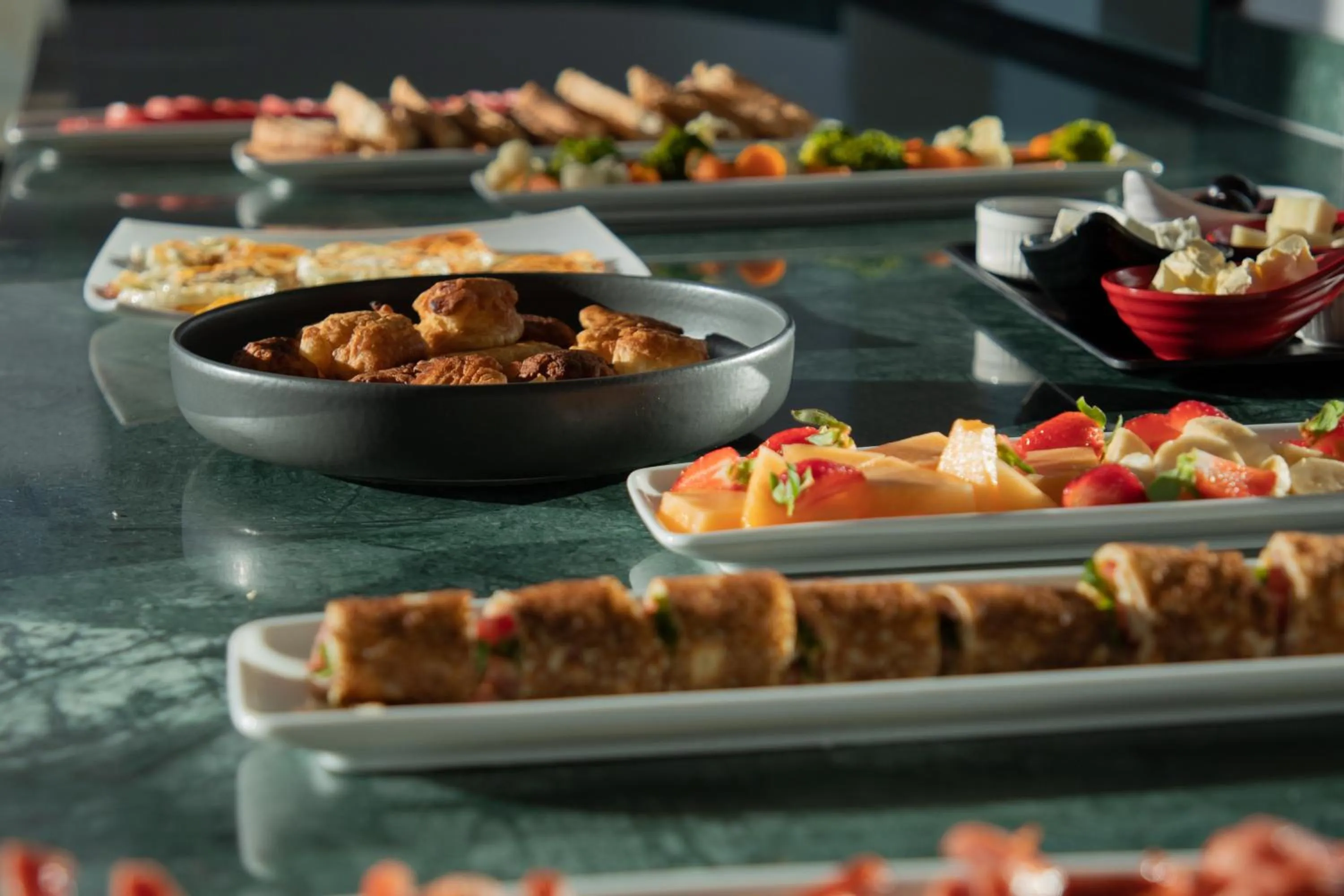 Buffet breakfast in Colosseum Hotel