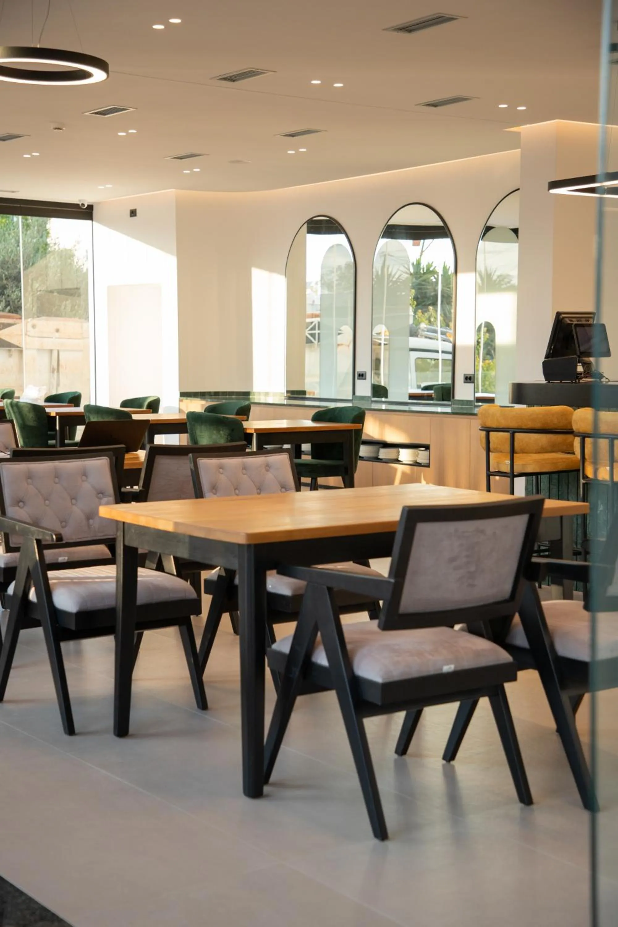 Seating area in Colosseum Hotel