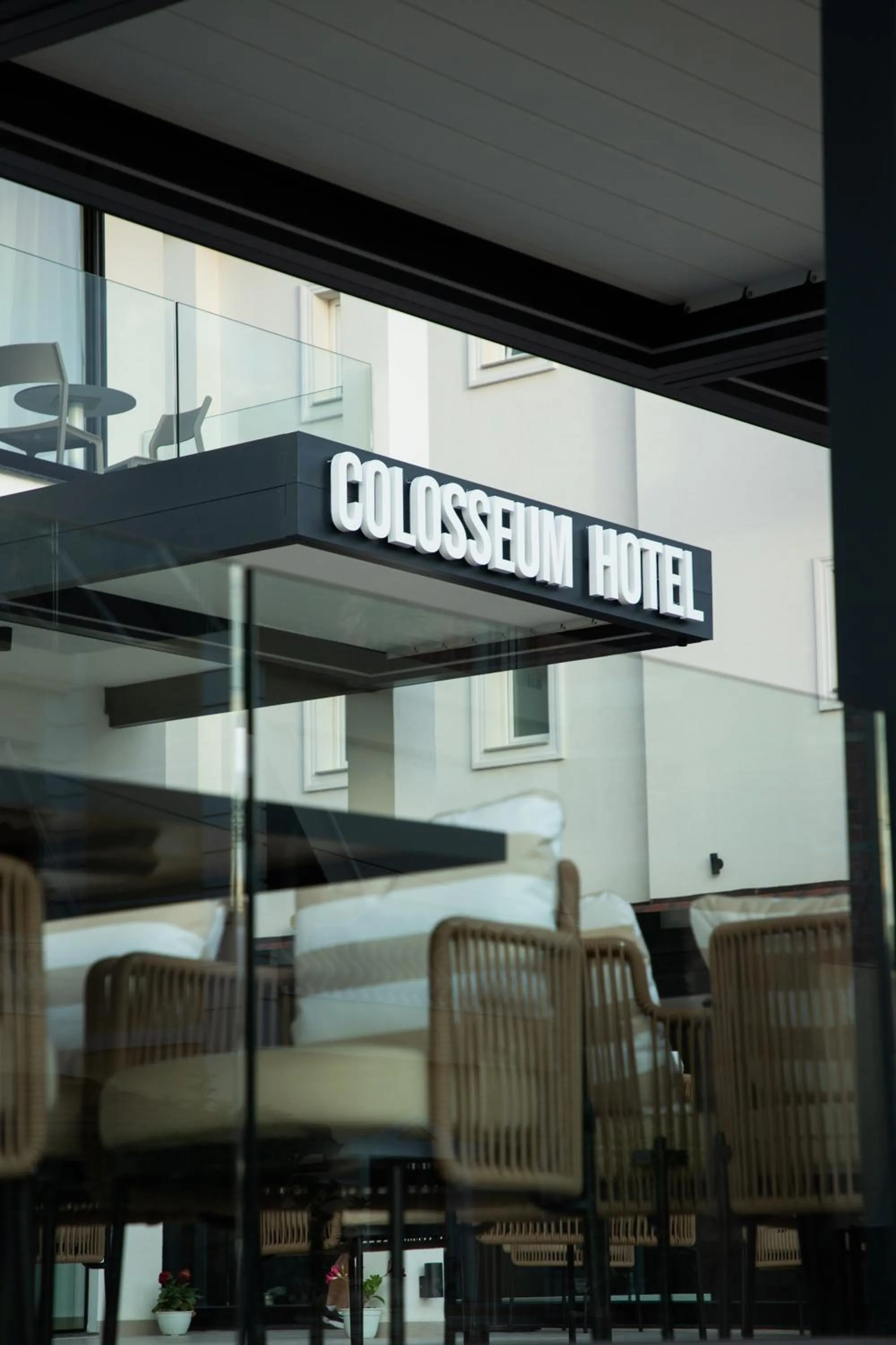 Property logo or sign in Colosseum Hotel