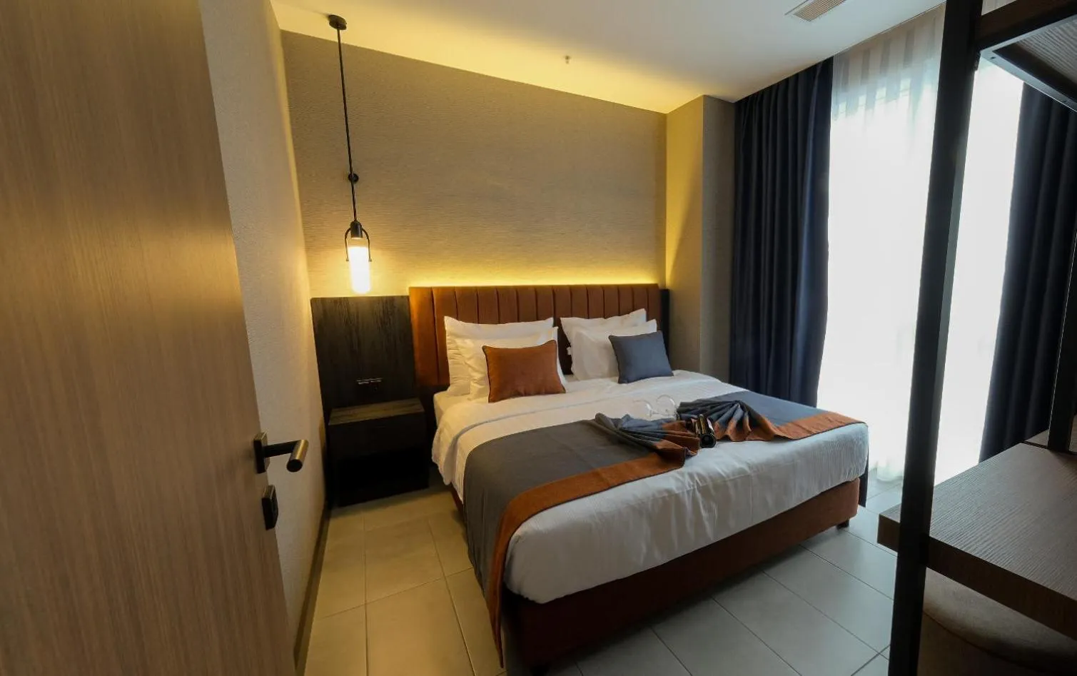 Bed in The Kailyn Hotels&Suites Ataşehir