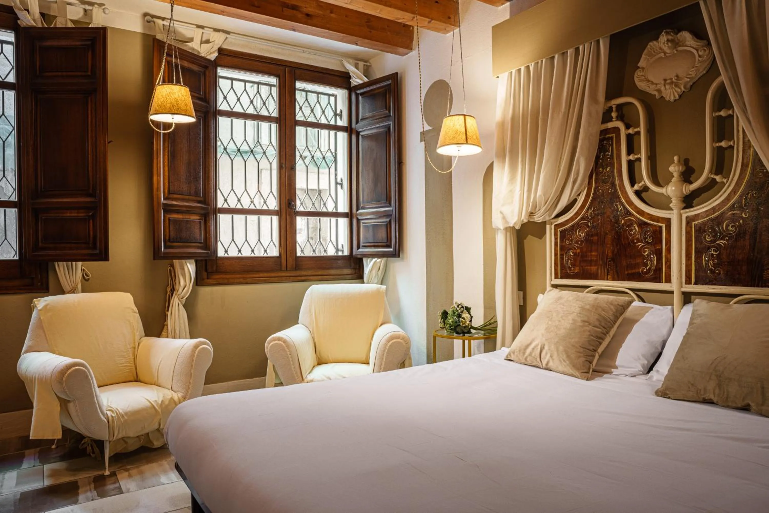 View (from property/room), Bed in Le Meraviglie di Alice
