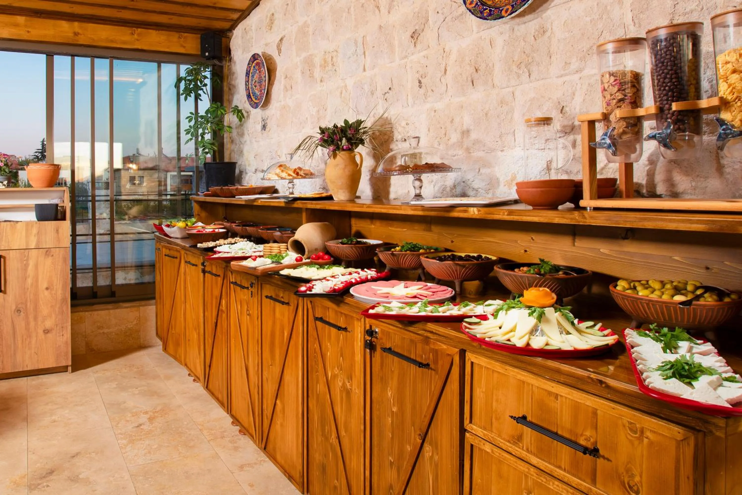 Buffet breakfast in Woox Cappadocia