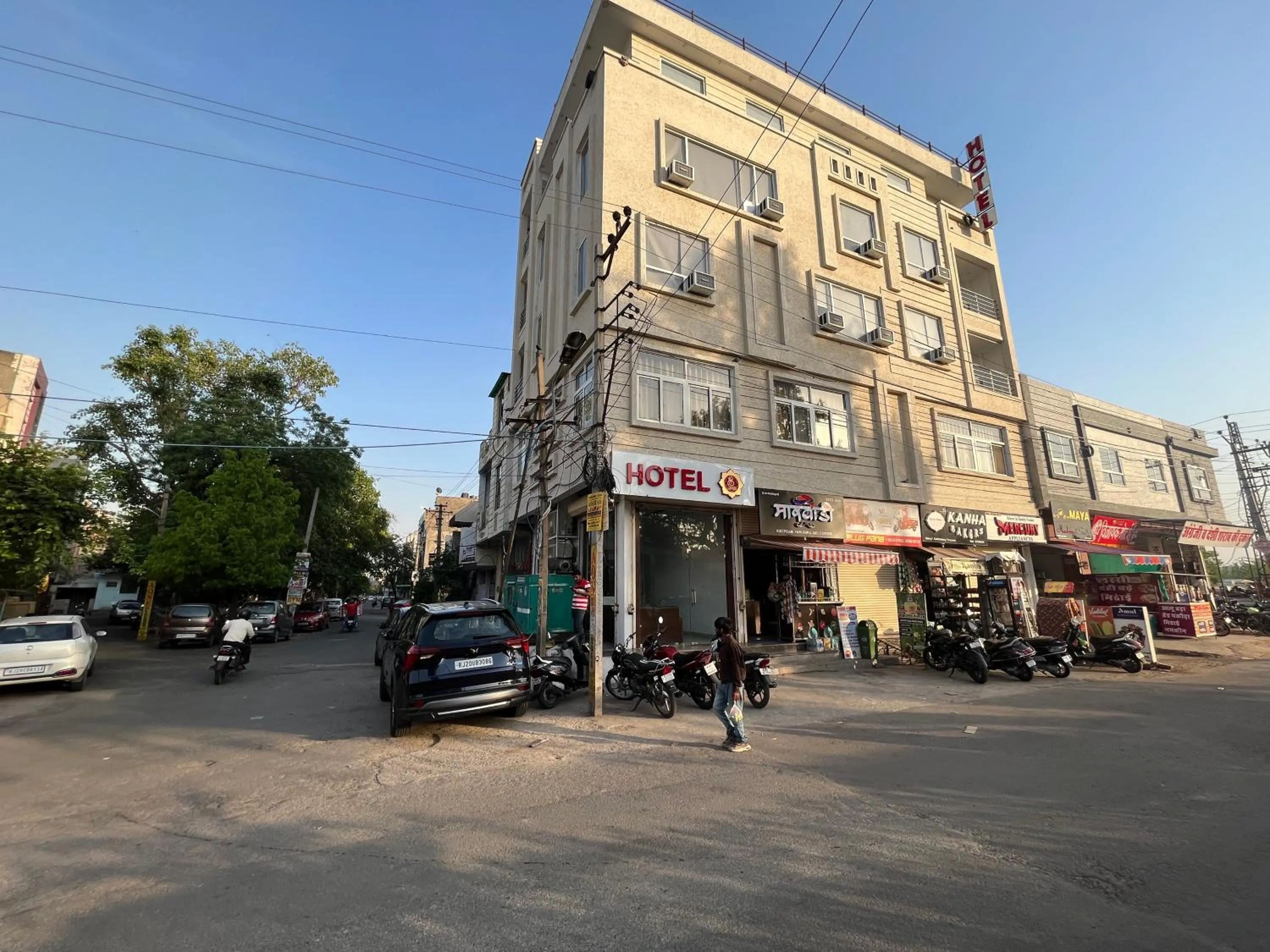 Facade/entrance in Hotel Shree A unit of THC Group