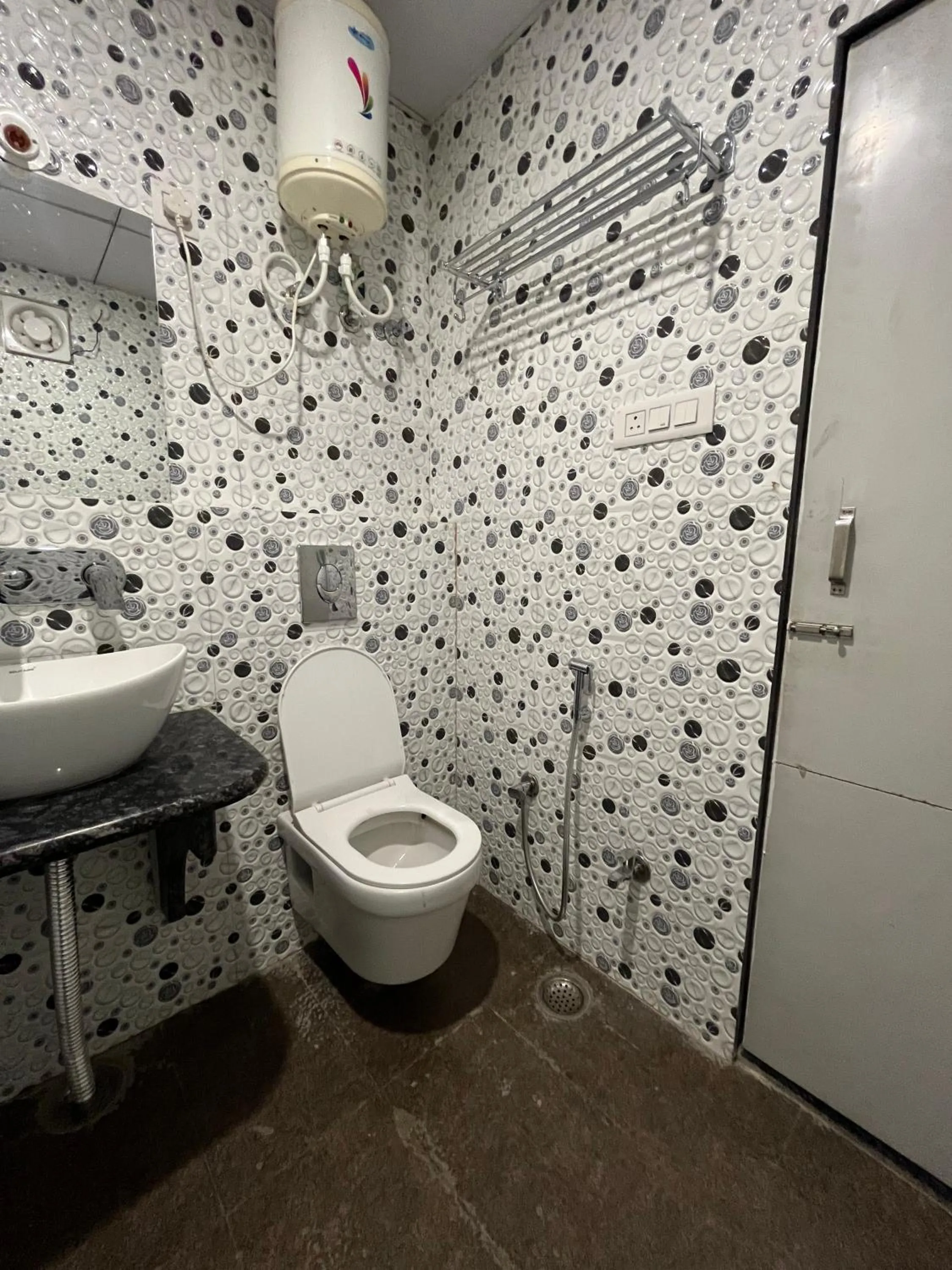 Bathroom in Hotel Shree A unit of THC Group