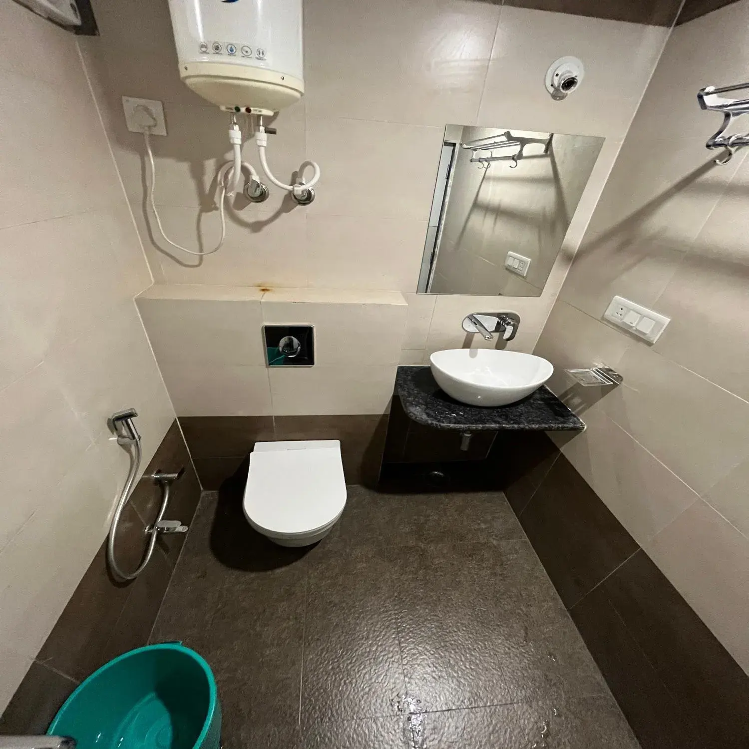 Bathroom in Hotel Shree A unit of THC Group Bathroom in Hotel Shree A unit of THC Group