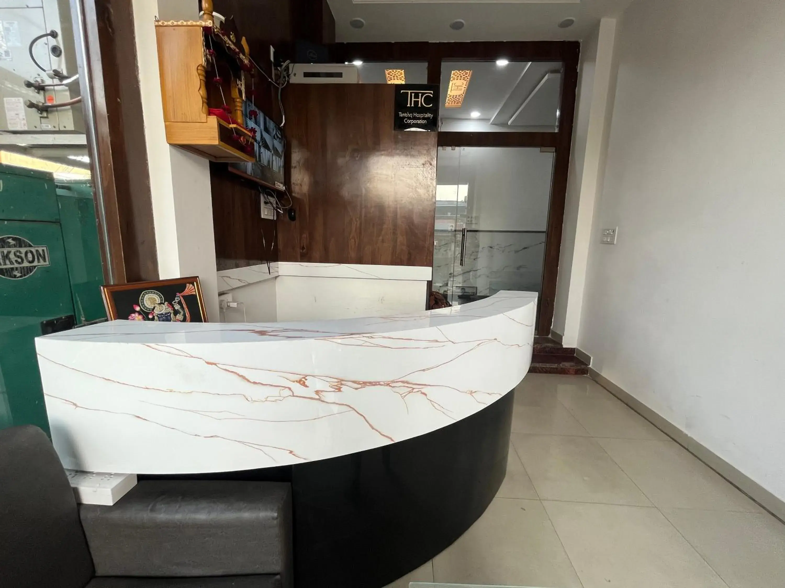 Lobby or reception in Hotel Shree A unit of THC Group Lobby or reception in Hotel Shree A unit of THC Group