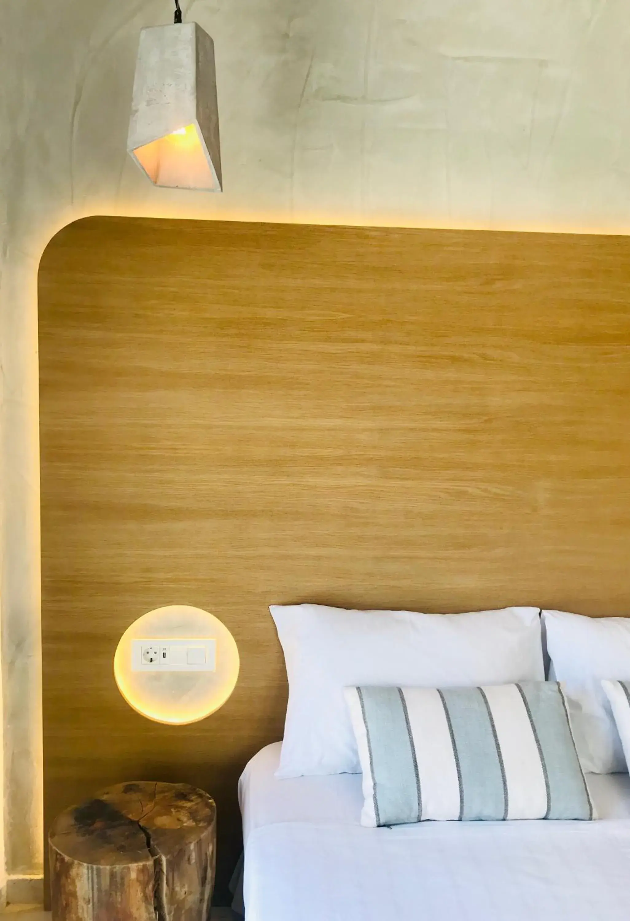 Bed in Thera Mare Bed in Thera Mare
