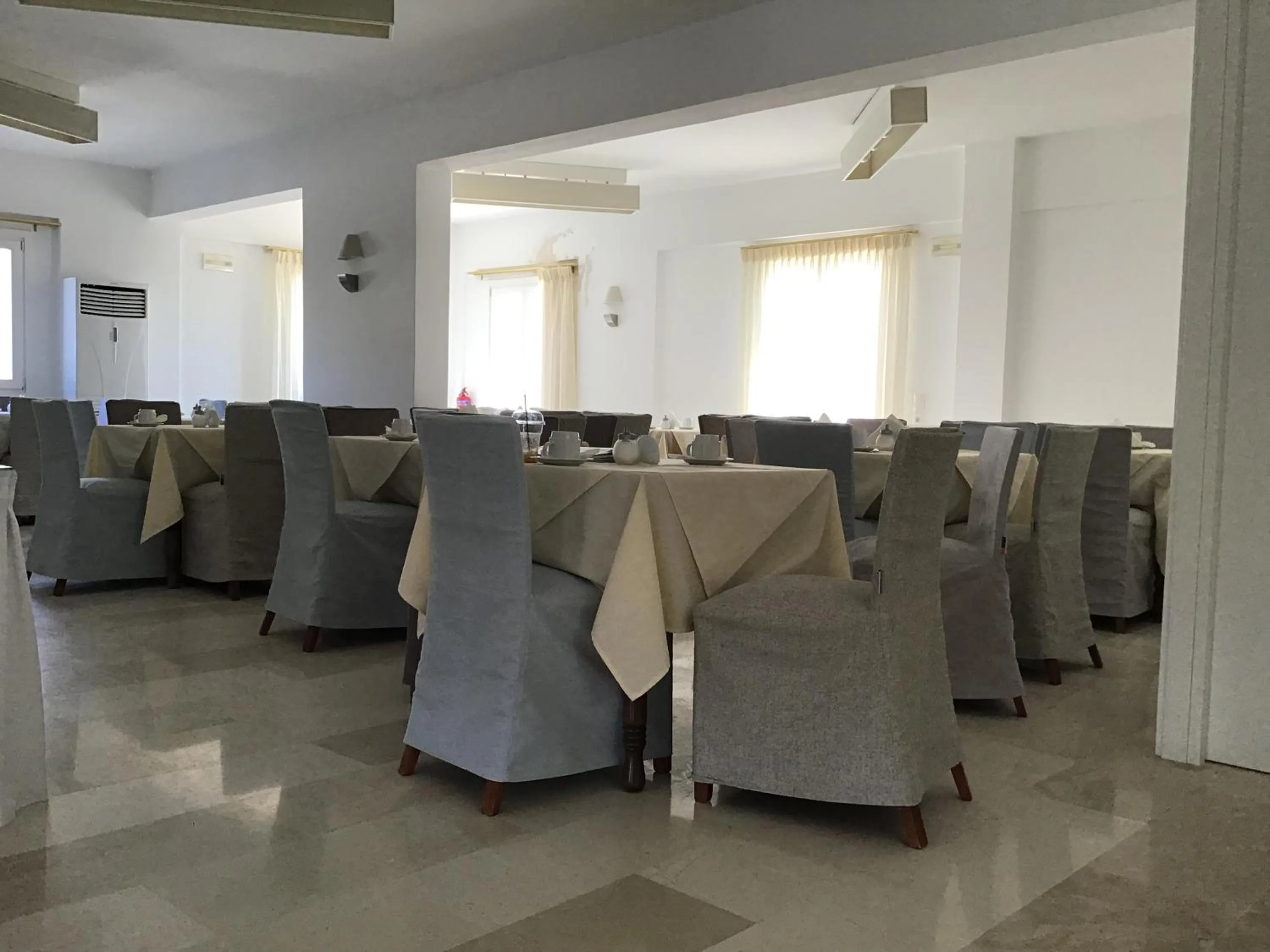 Continental breakfast in Thera Mare