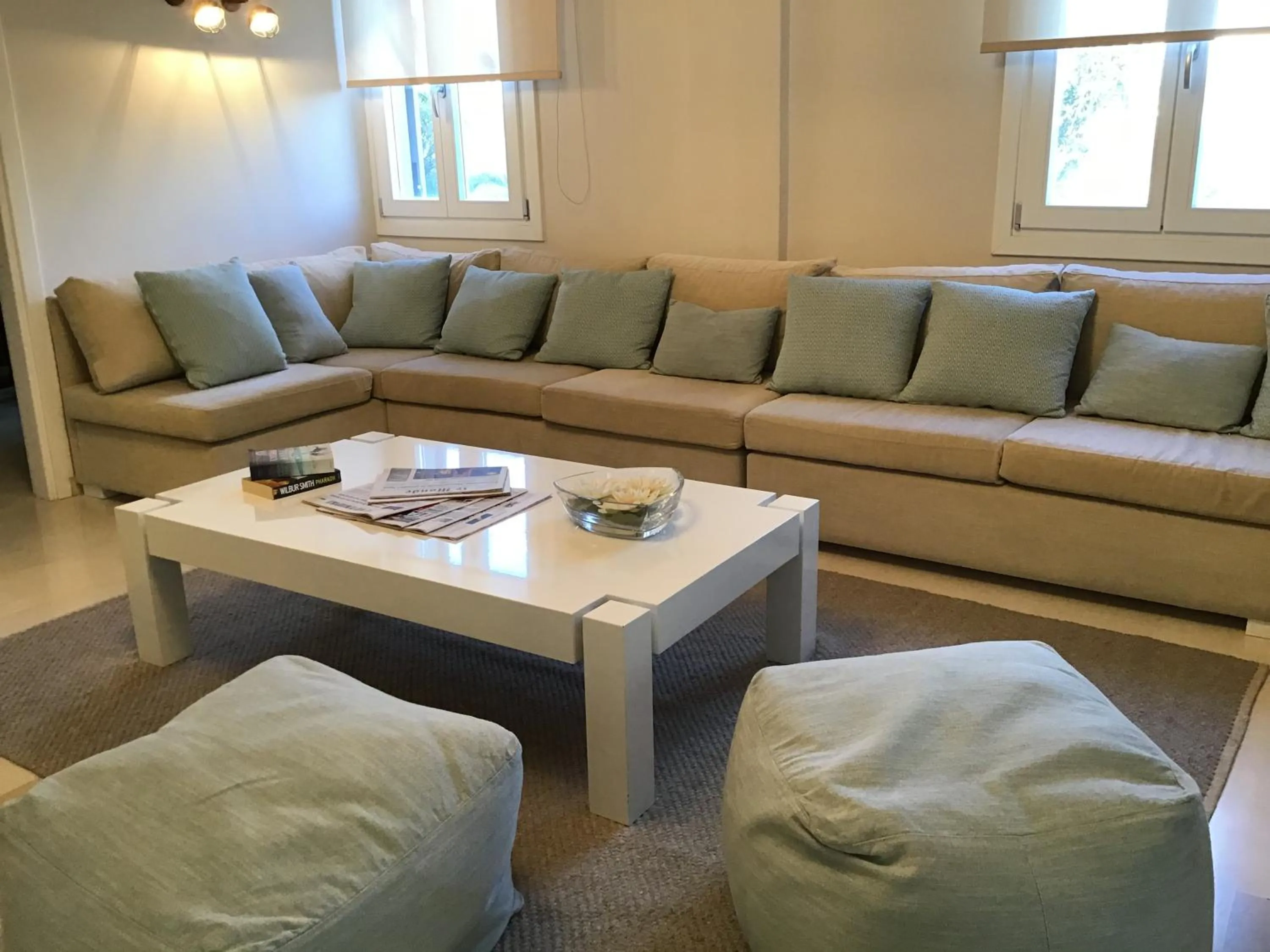 Living room in Thera Mare