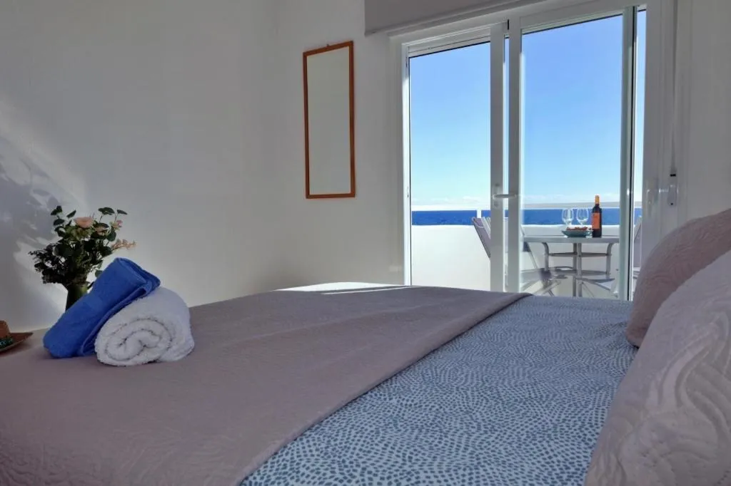 Bedroom, Bed in Sea Front Apartment in La Cala de Mijas