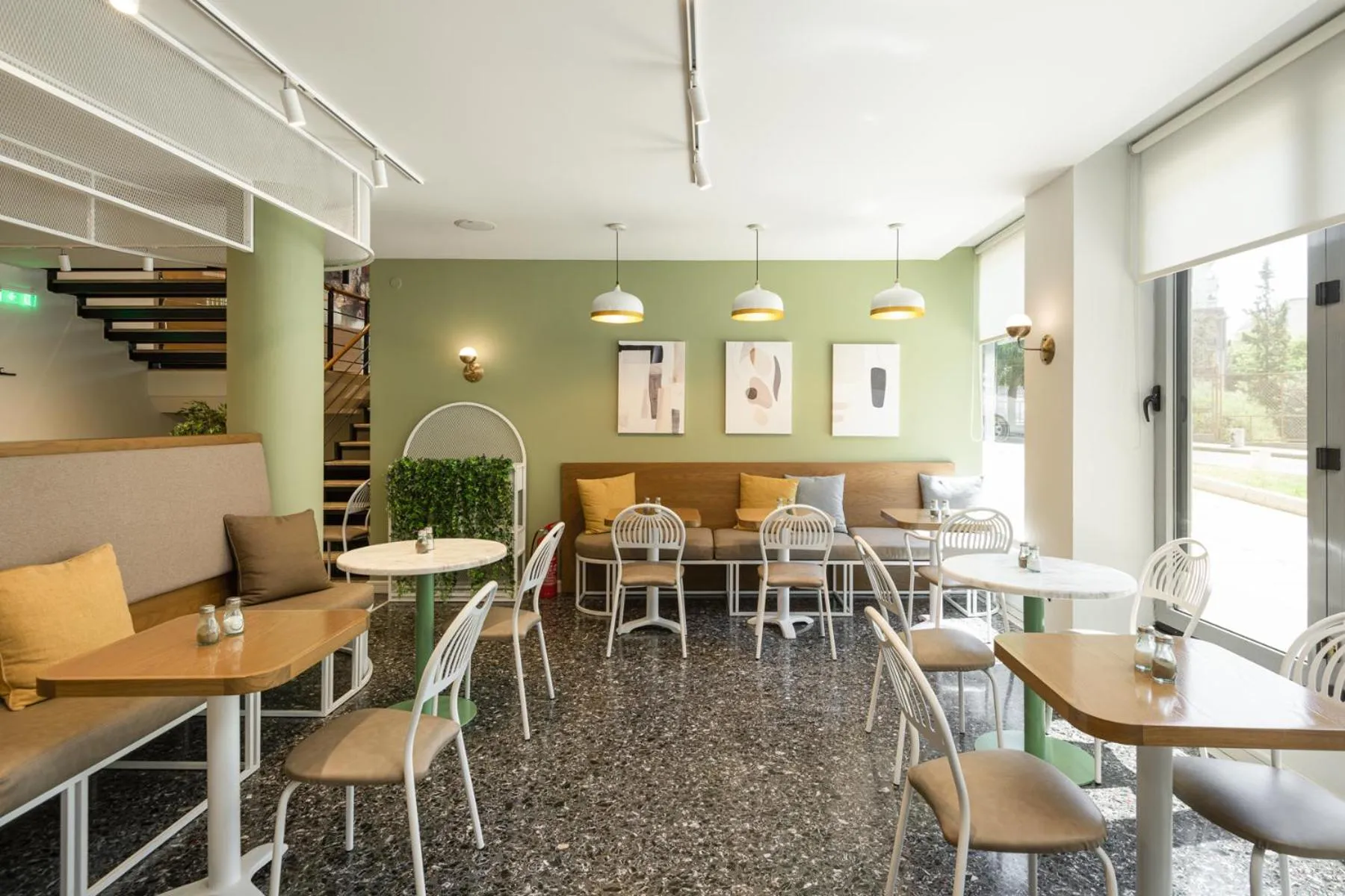 Seating area in Park Hotel