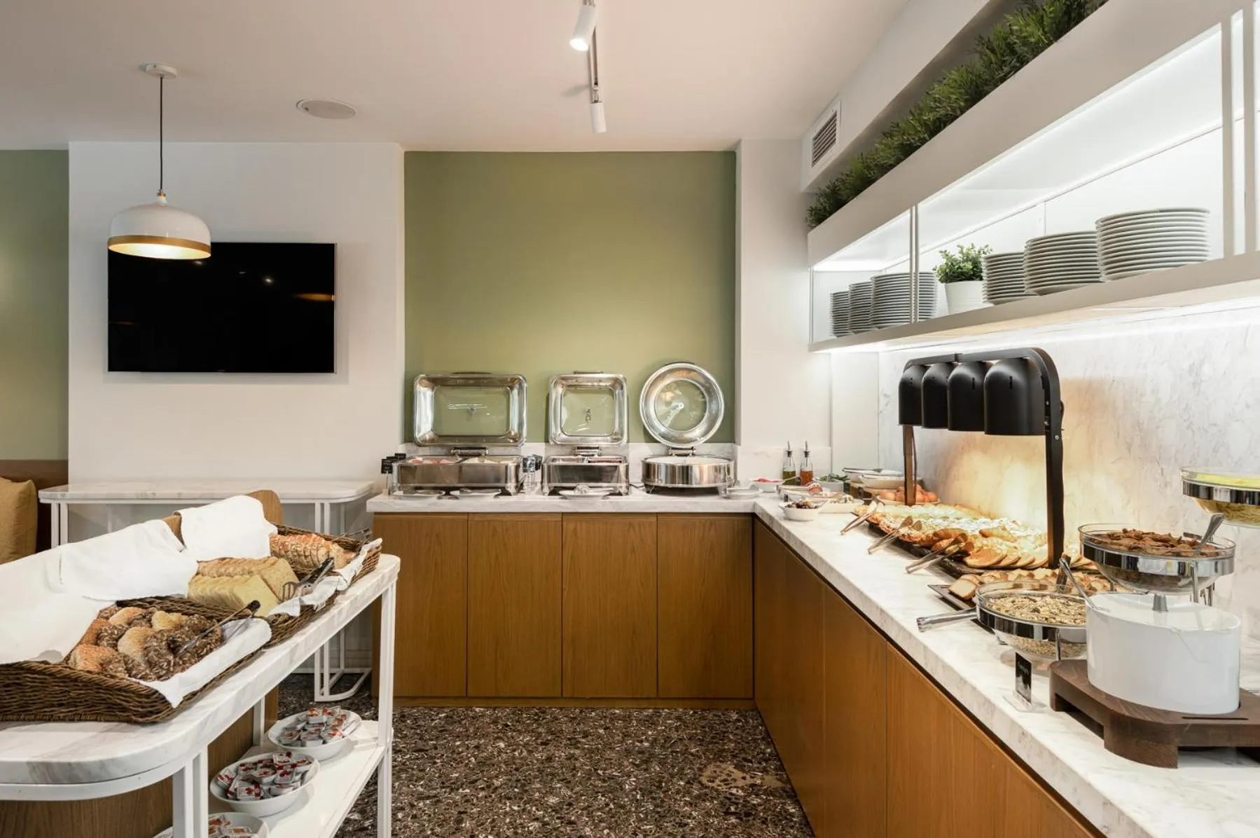 Buffet breakfast in Park Hotel