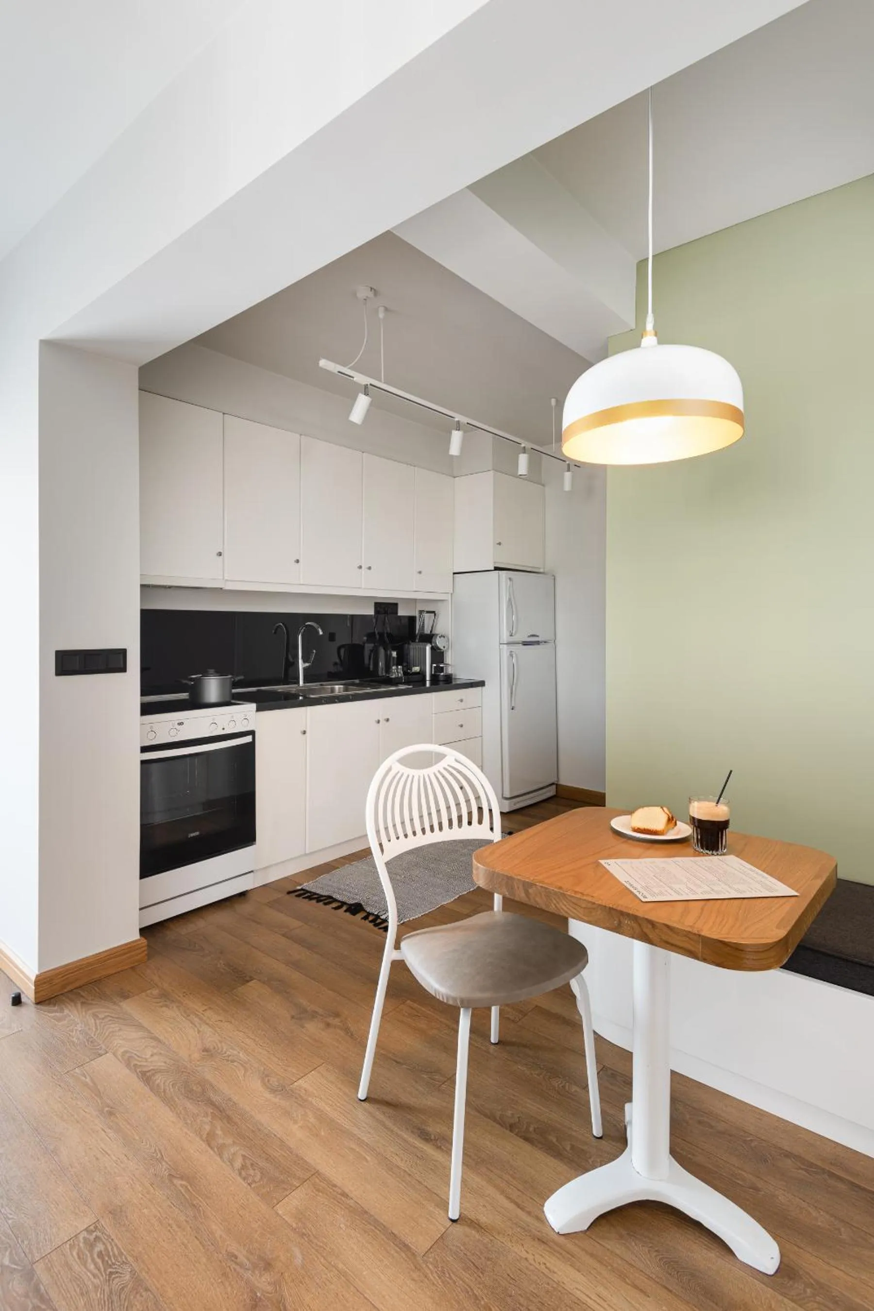 Kitchen or kitchenette in Park Hotel