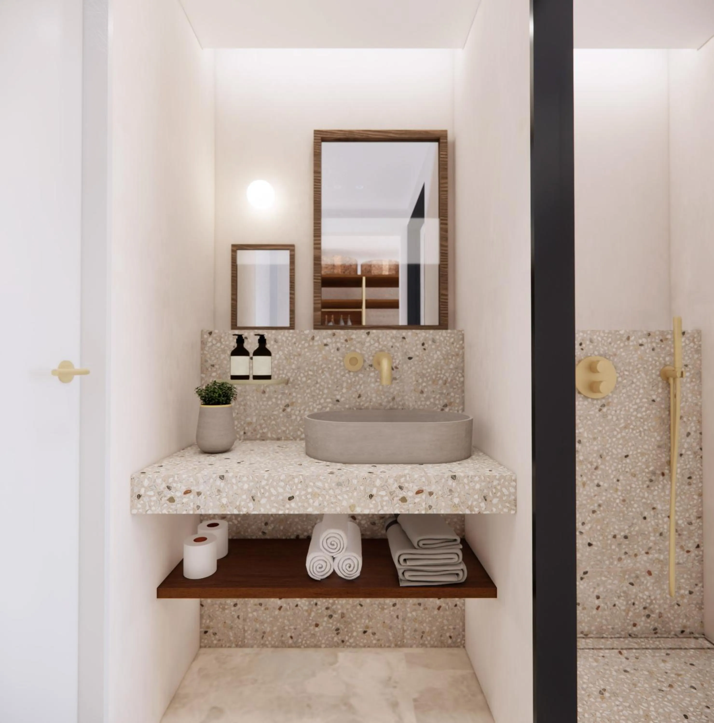 Bathroom in INNSiDE by Melia Elounda