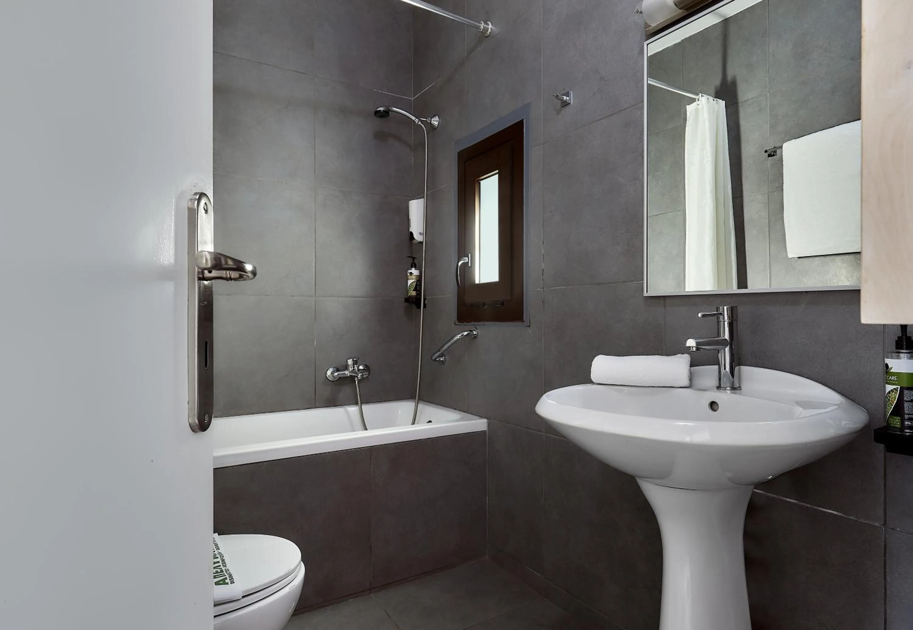 Toilet, Bathroom in Elounda Ilion Hotel Bungalows