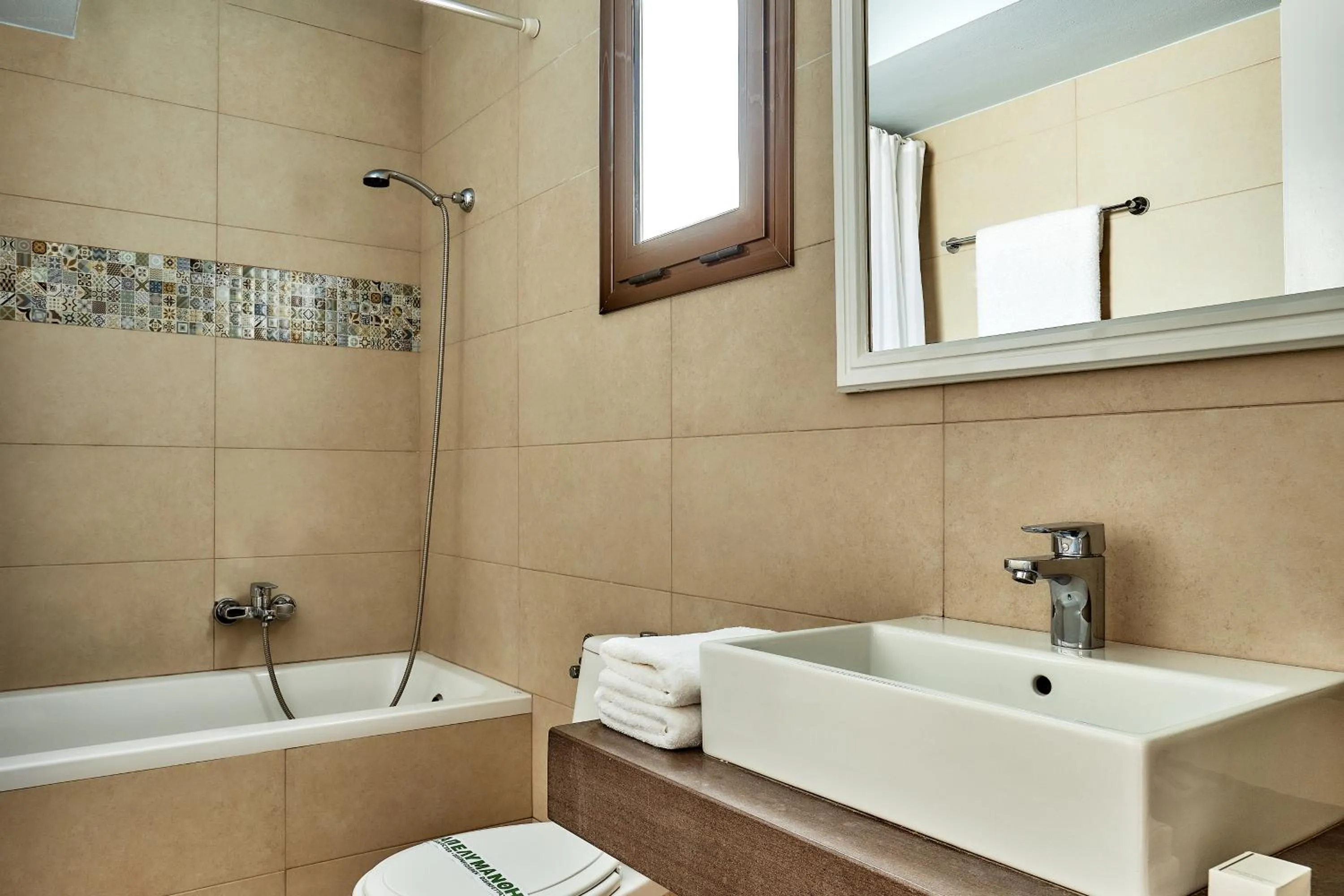 Bathroom in Elounda Ilion Hotel Bungalows