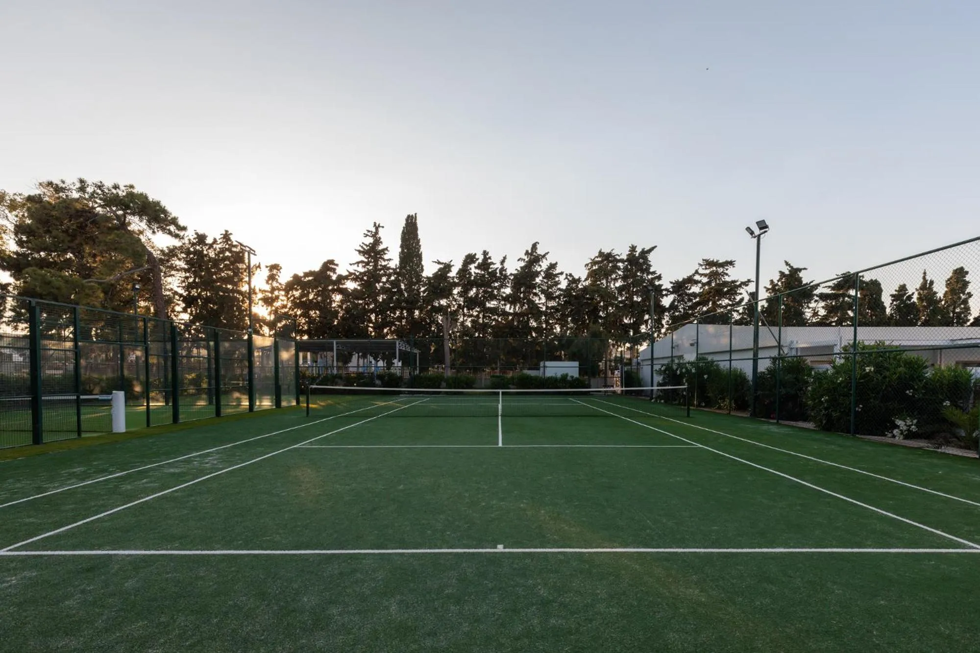 Tennis court in Oceanis Beach & Spa Resort