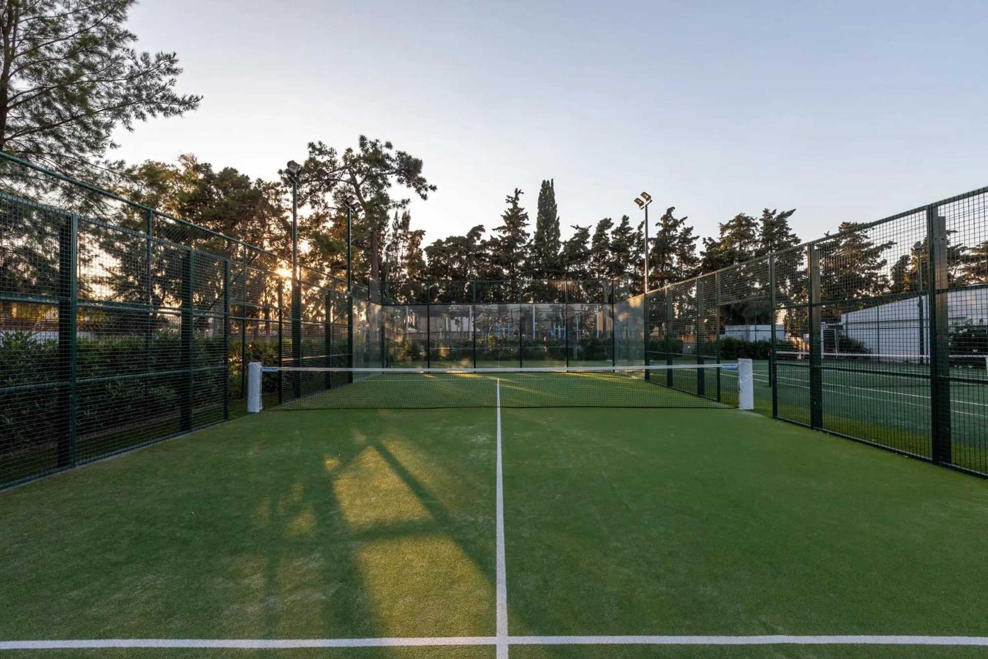 Tennis court in Oceanis Beach & Spa Resort