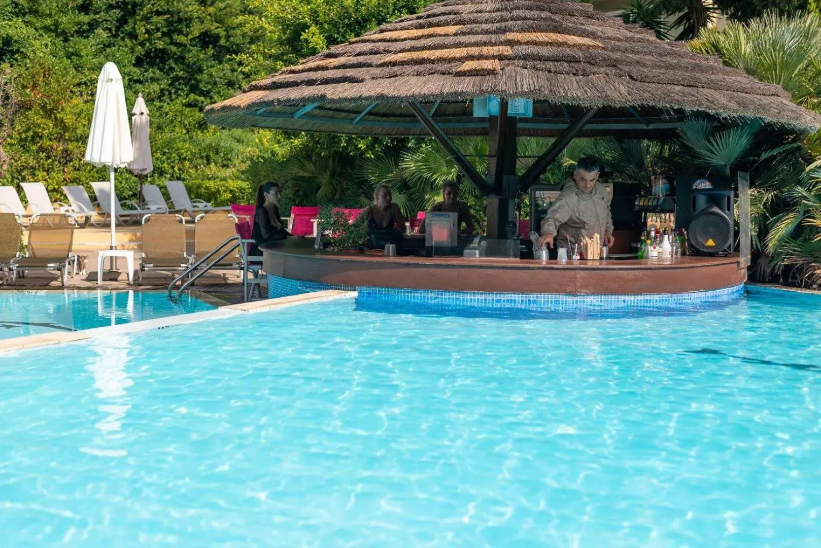 Swimming pool in Dionysos Hotel Swimming pool in Dionysos Hotel