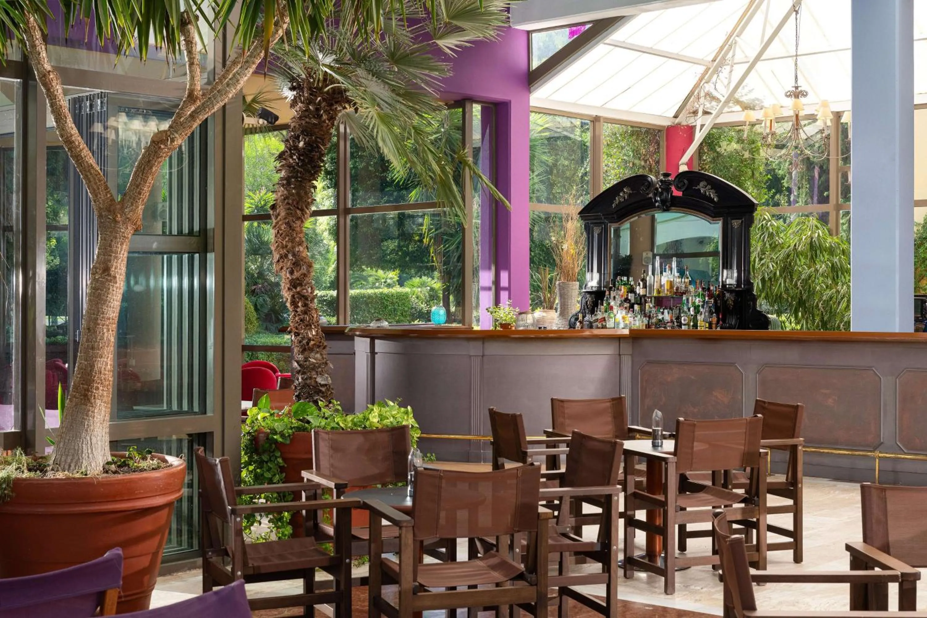 Lounge or bar in Dionysos Hotel