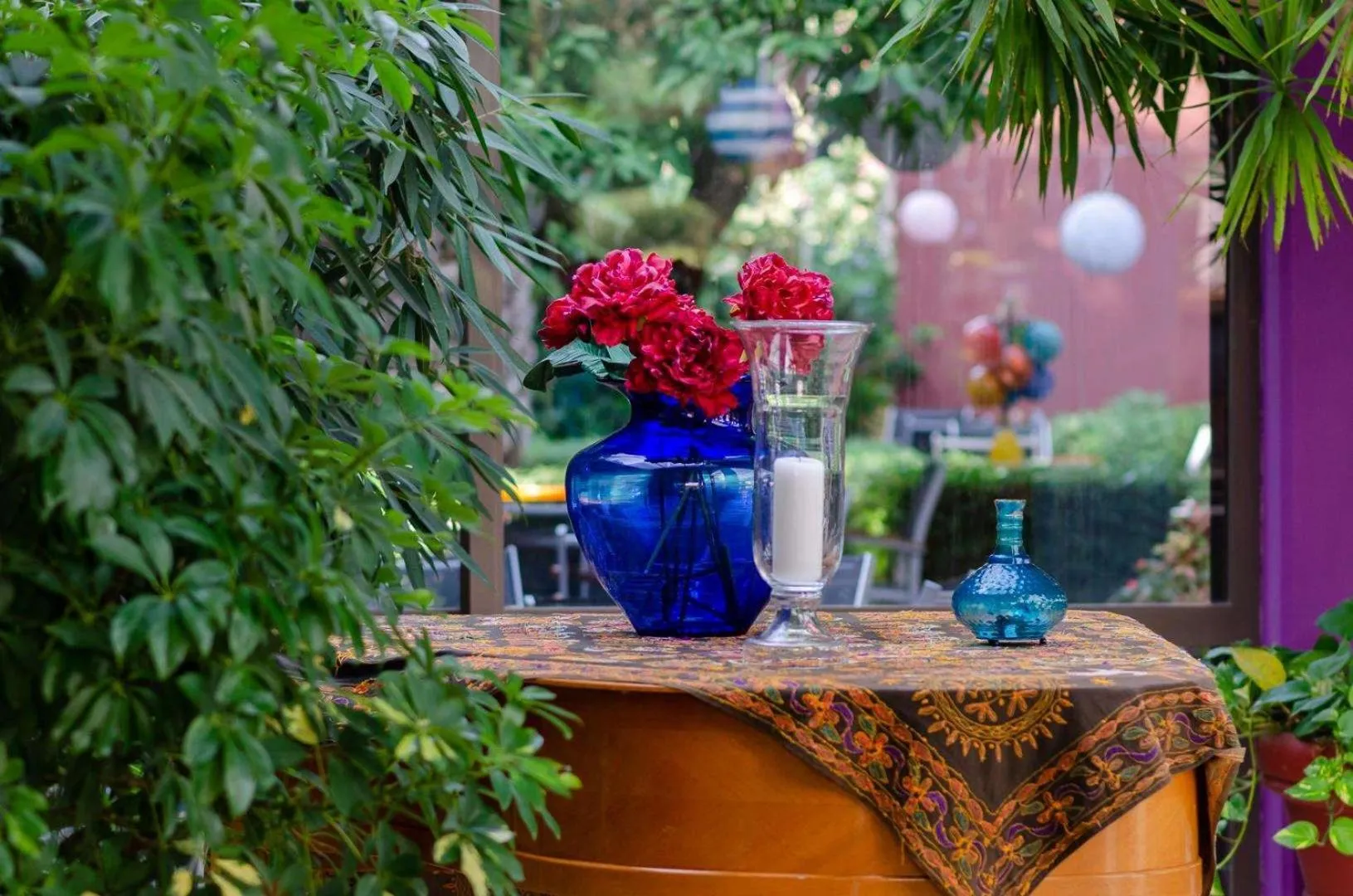 Lobby or reception in Dionysos Hotel