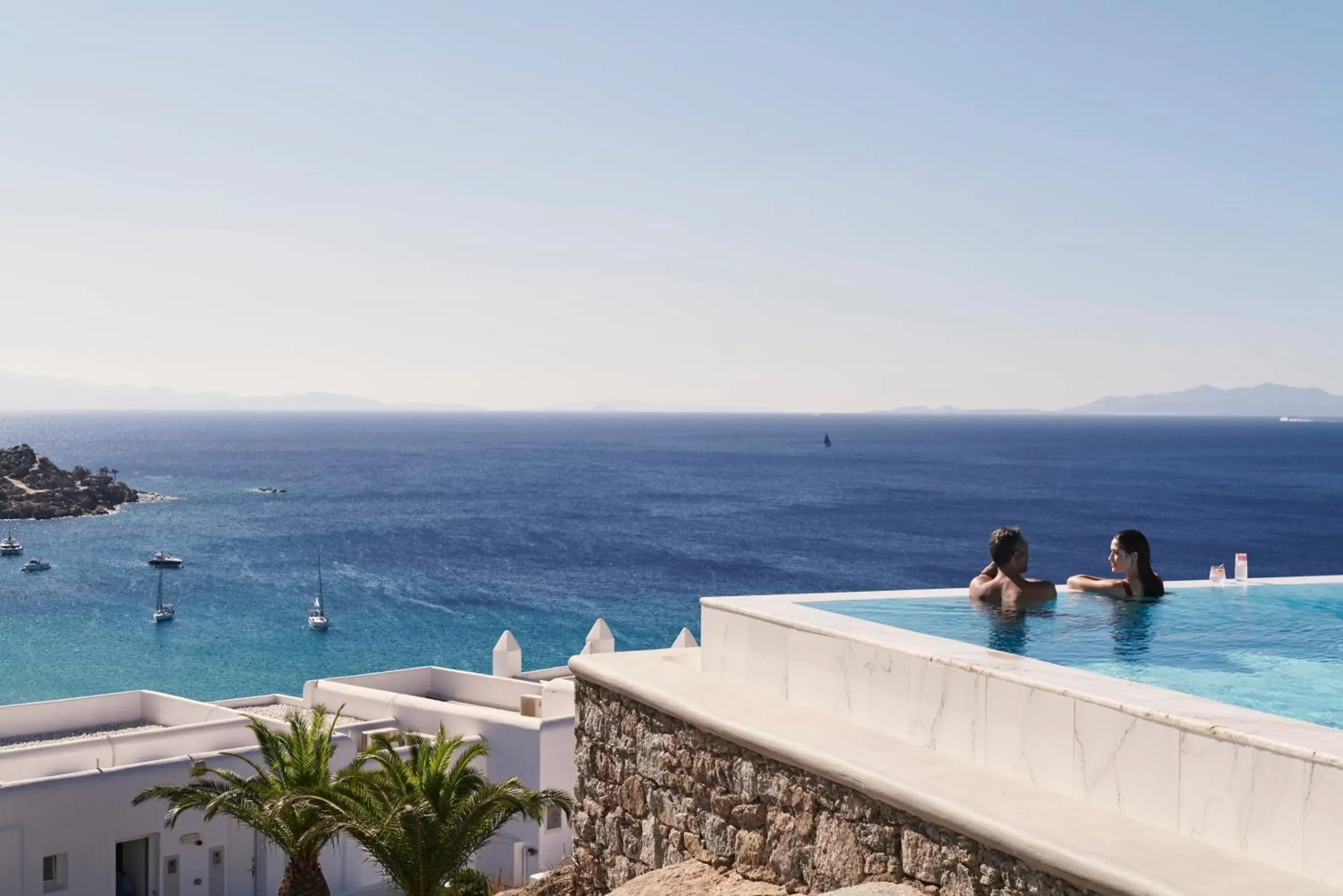 Sea view in Myconian Ambassador Relais & Chateaux Sea view in Myconian Ambassador Relais & Chateaux