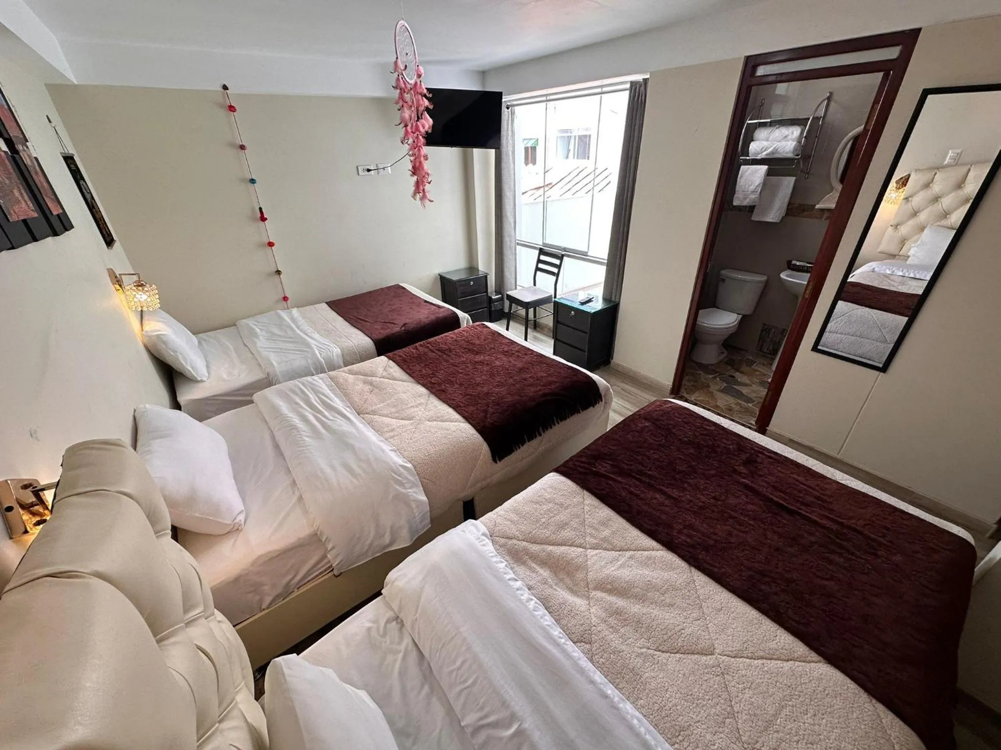 Bed in Hotel Valle Andino