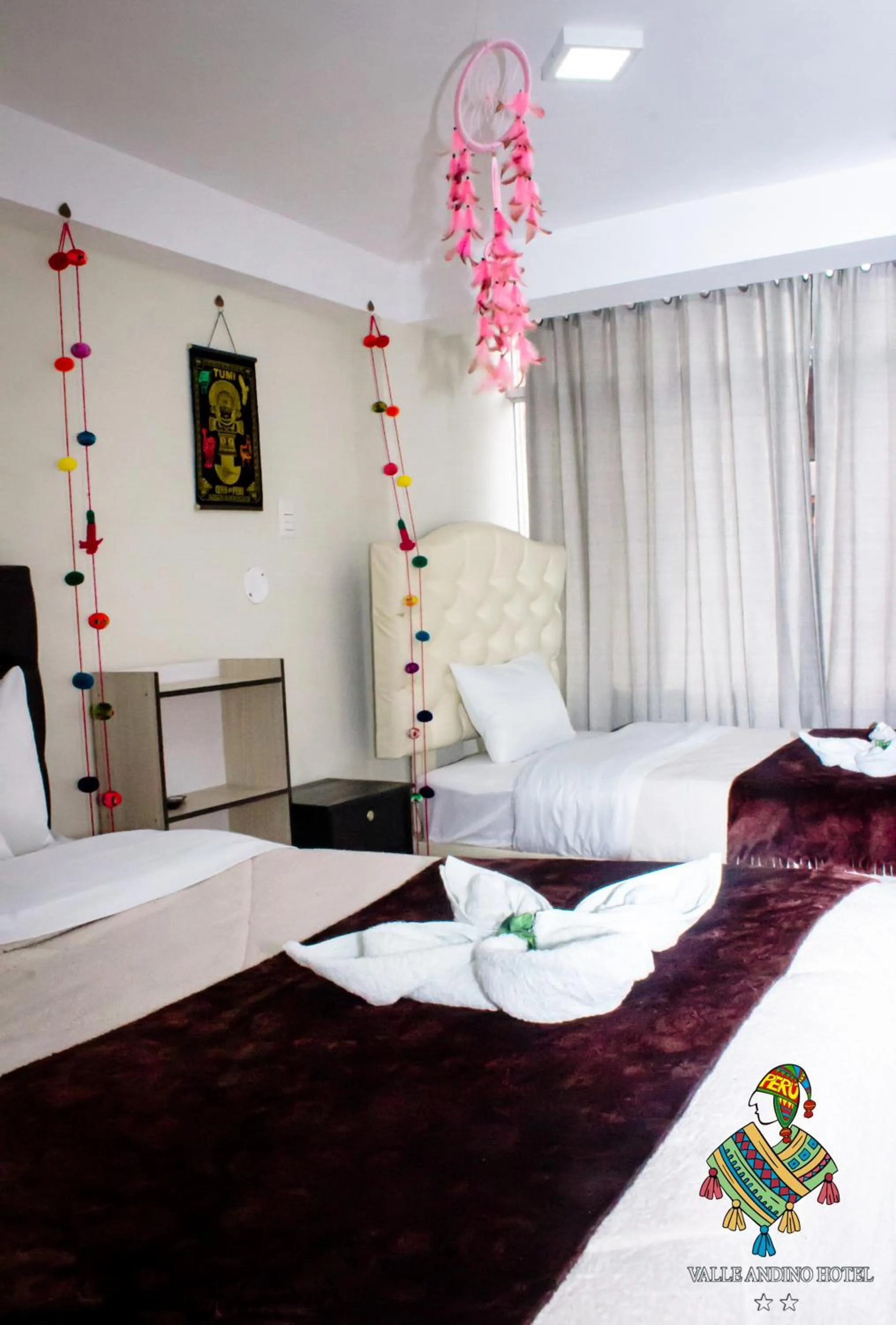 Bed in Hotel Valle Andino