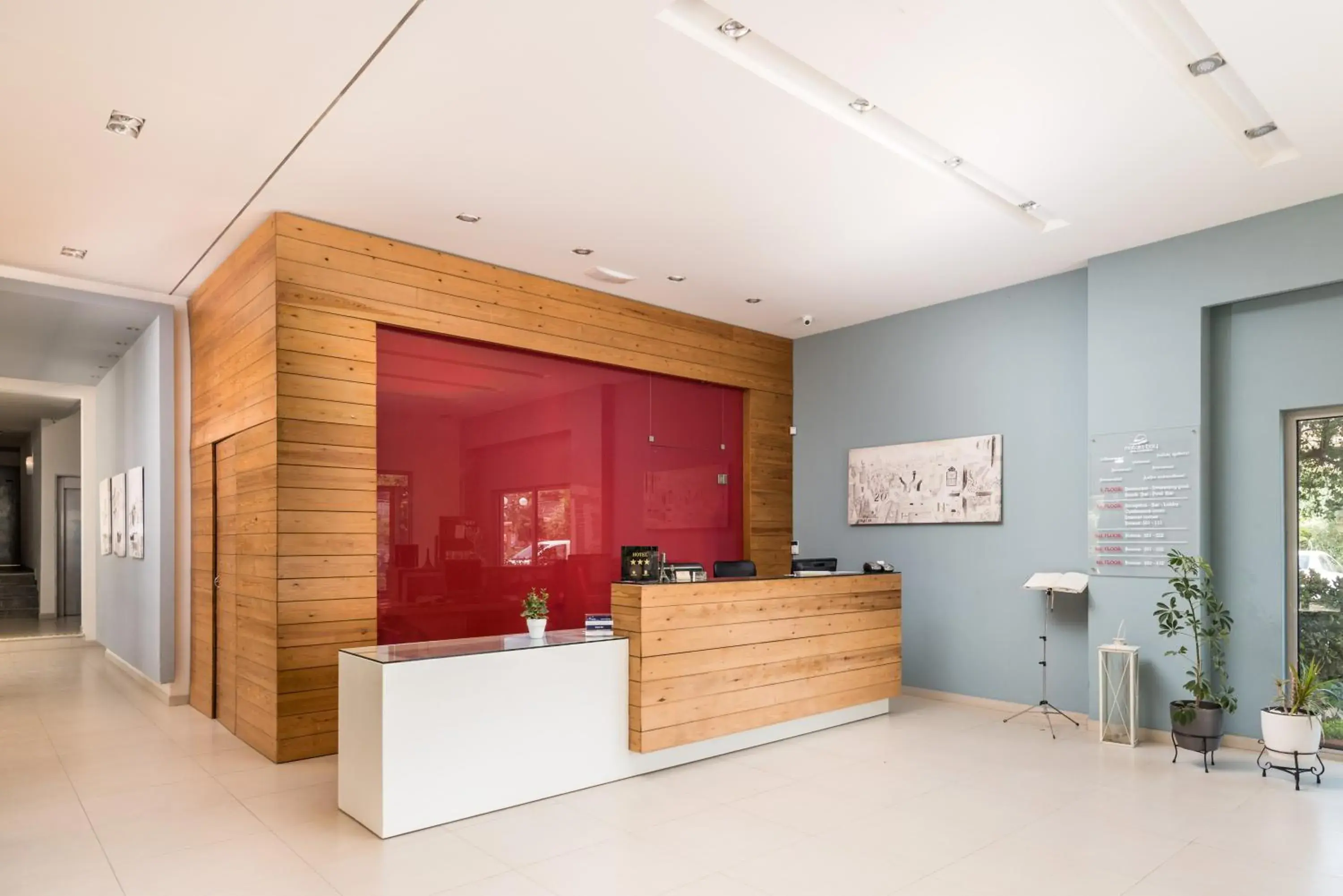 Facade/entrance in Matala Bay Hotel Facade/entrance in Matala Bay Hotel