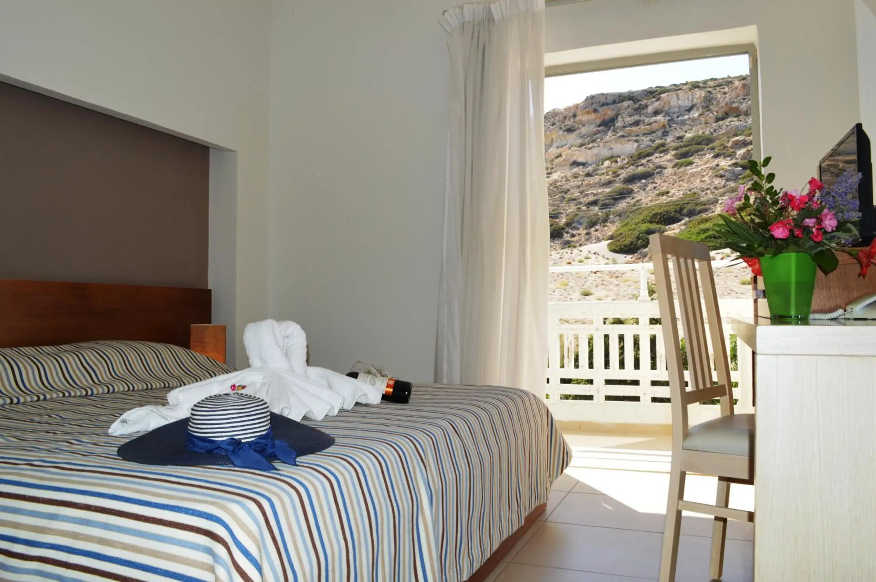 Economy Double Room in Matala Bay Hotel Economy Double Room in Matala Bay Hotel