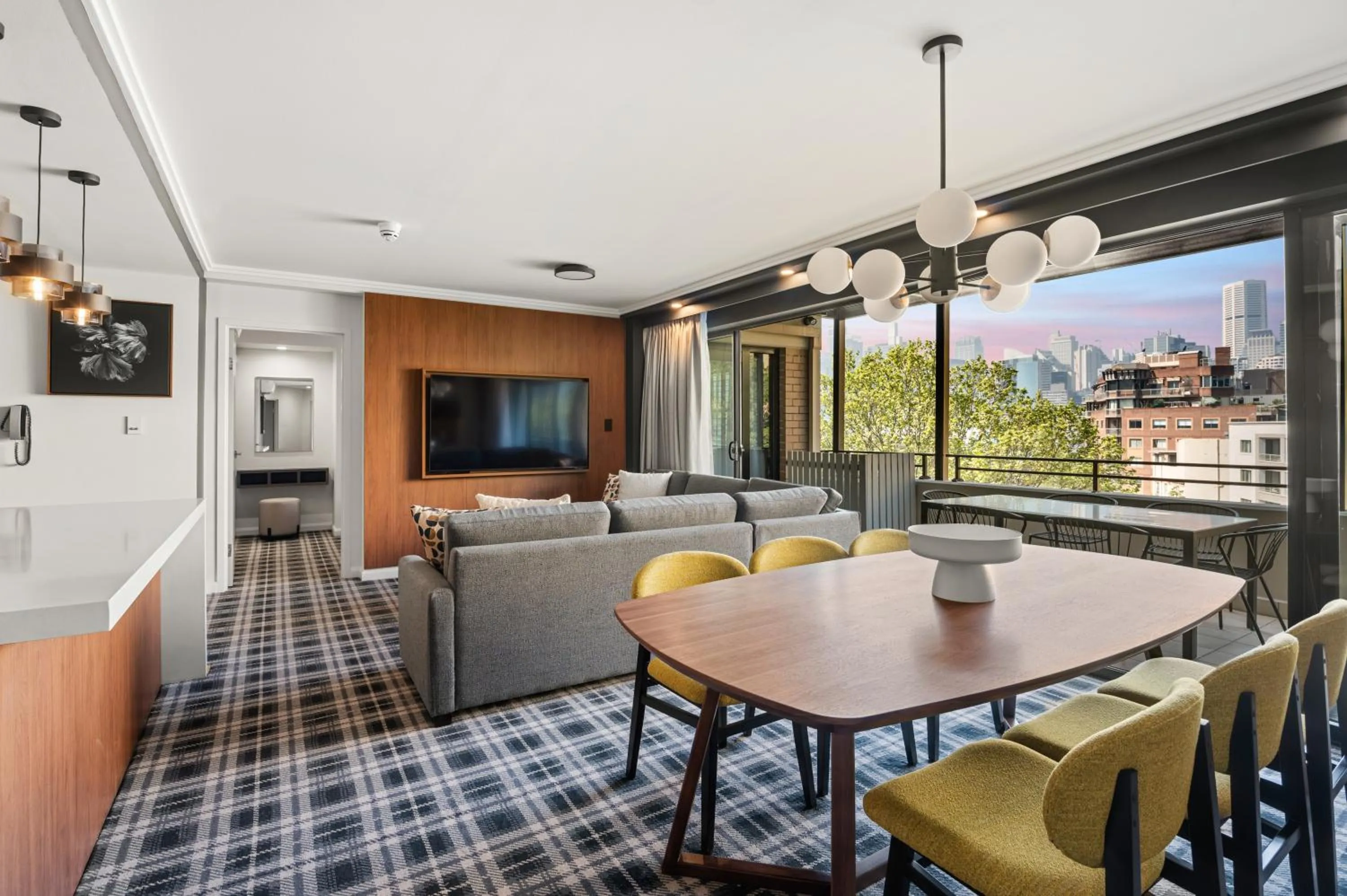 Living room in The Sebel Darling Harbour the Pinnacle