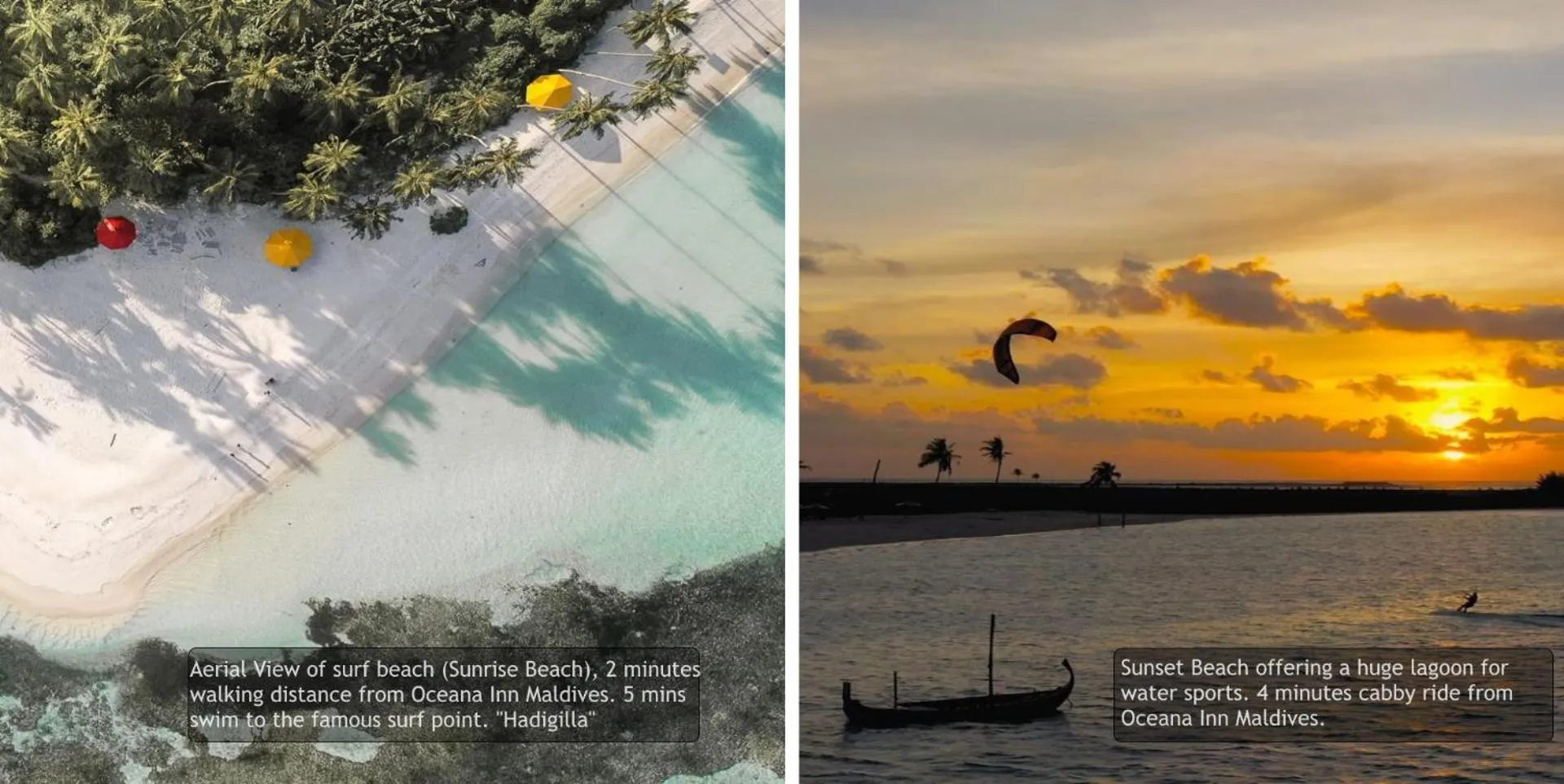 Beach in Oceana Inn Maldives - Snorkeling, Sandbank & Surfing Adventures in Kudahuvadhoo Island