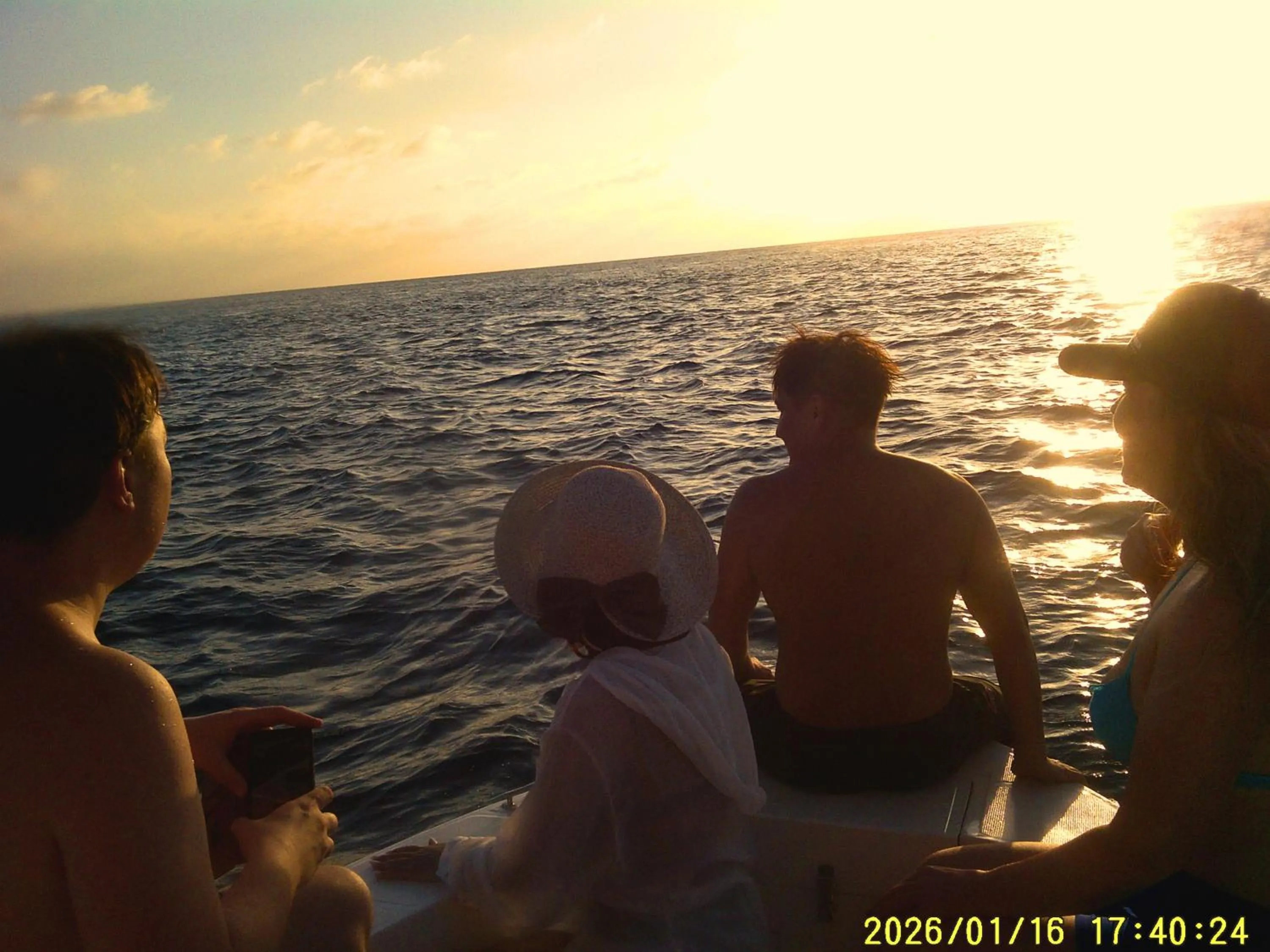 Sunset in Oceana Inn Maldives -Free airport assistance at both international and domestic airports