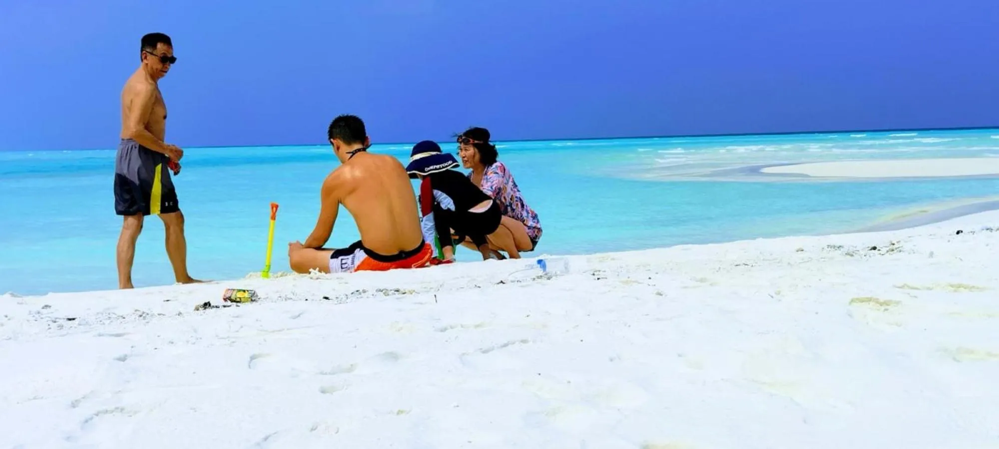 Beach in Oceana Inn Maldives - Snorkeling, Sandbank & Surfing Adventures in Kudahuvadhoo Island