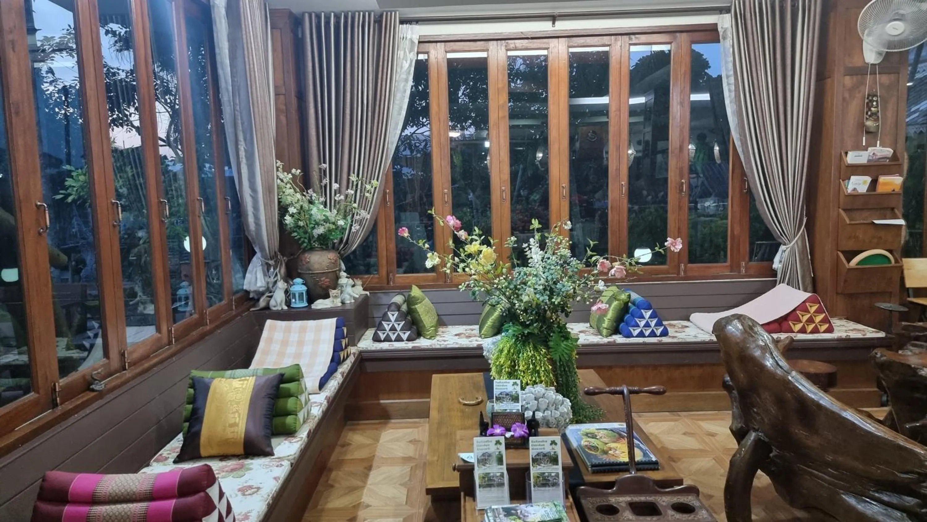 Lobby or reception in Butsaba Garden Resort