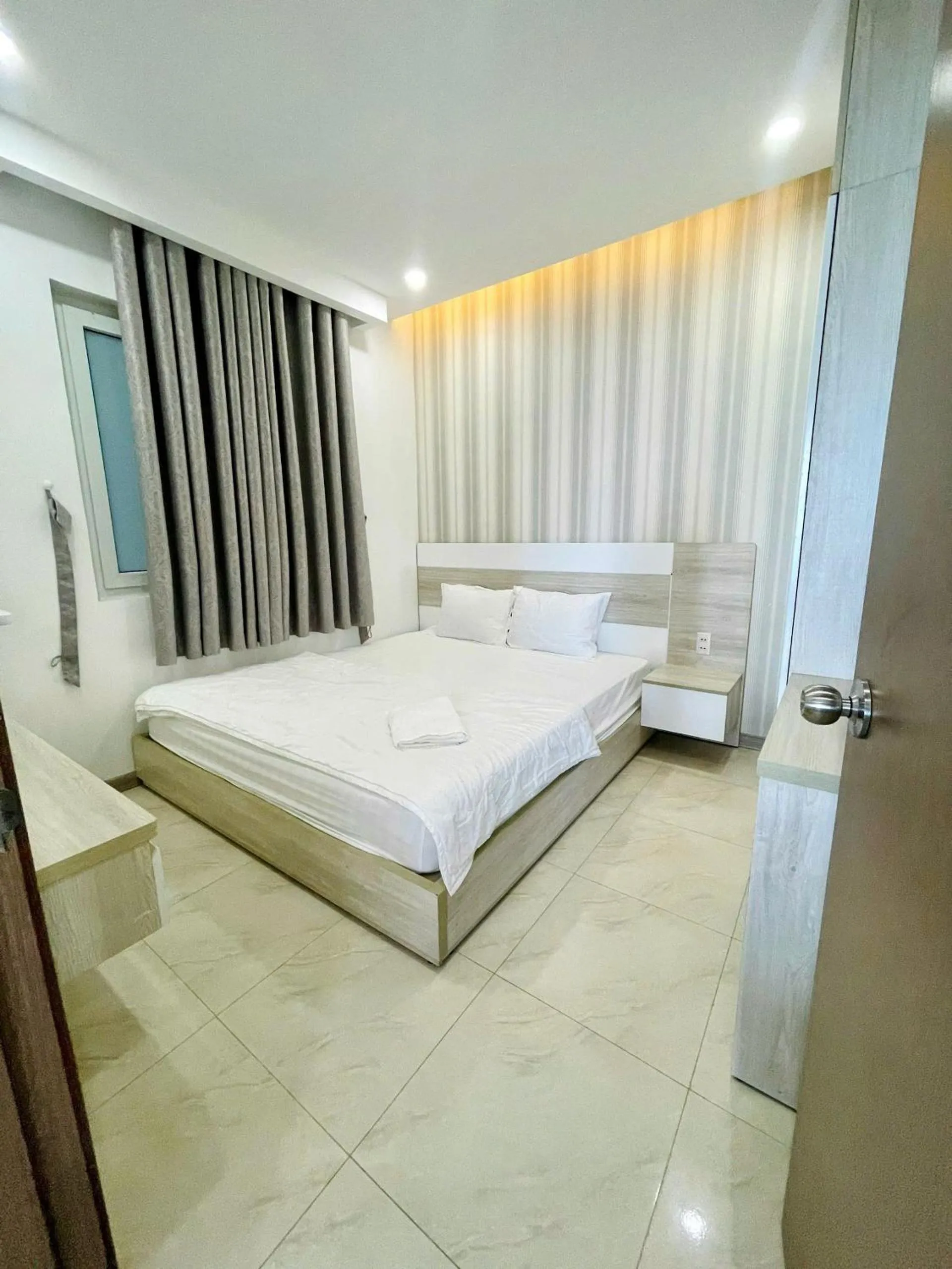 Bed in Ocean Dream Apartment Nha Trang