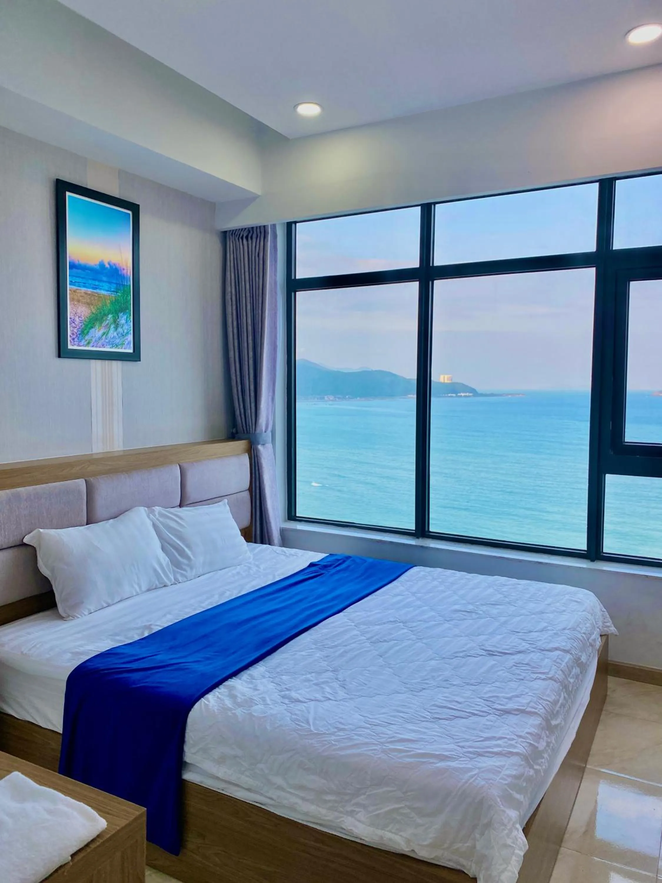 Bed in Ocean Dream Apartment Nha Trang