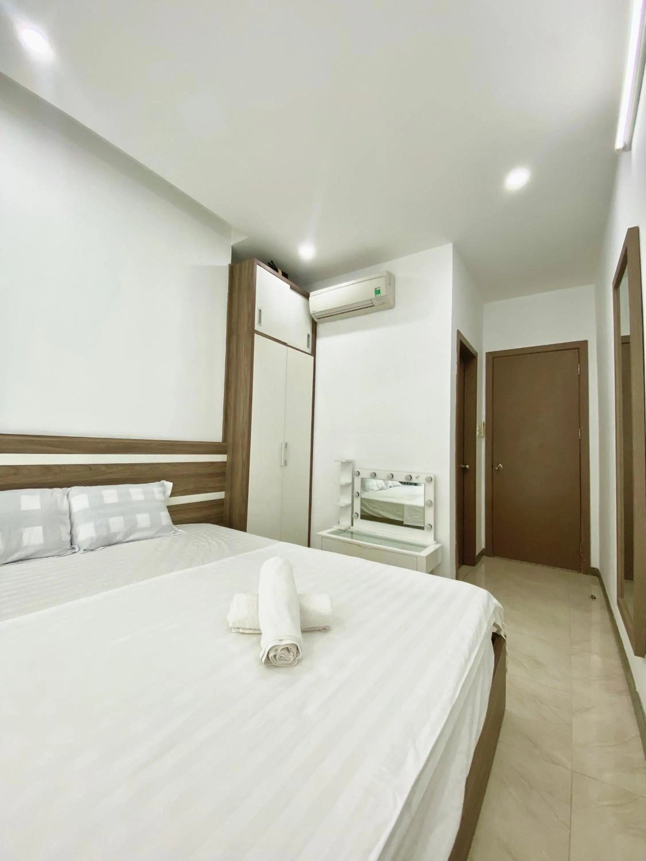 Bed in Ocean Dream Apartment Nha Trang