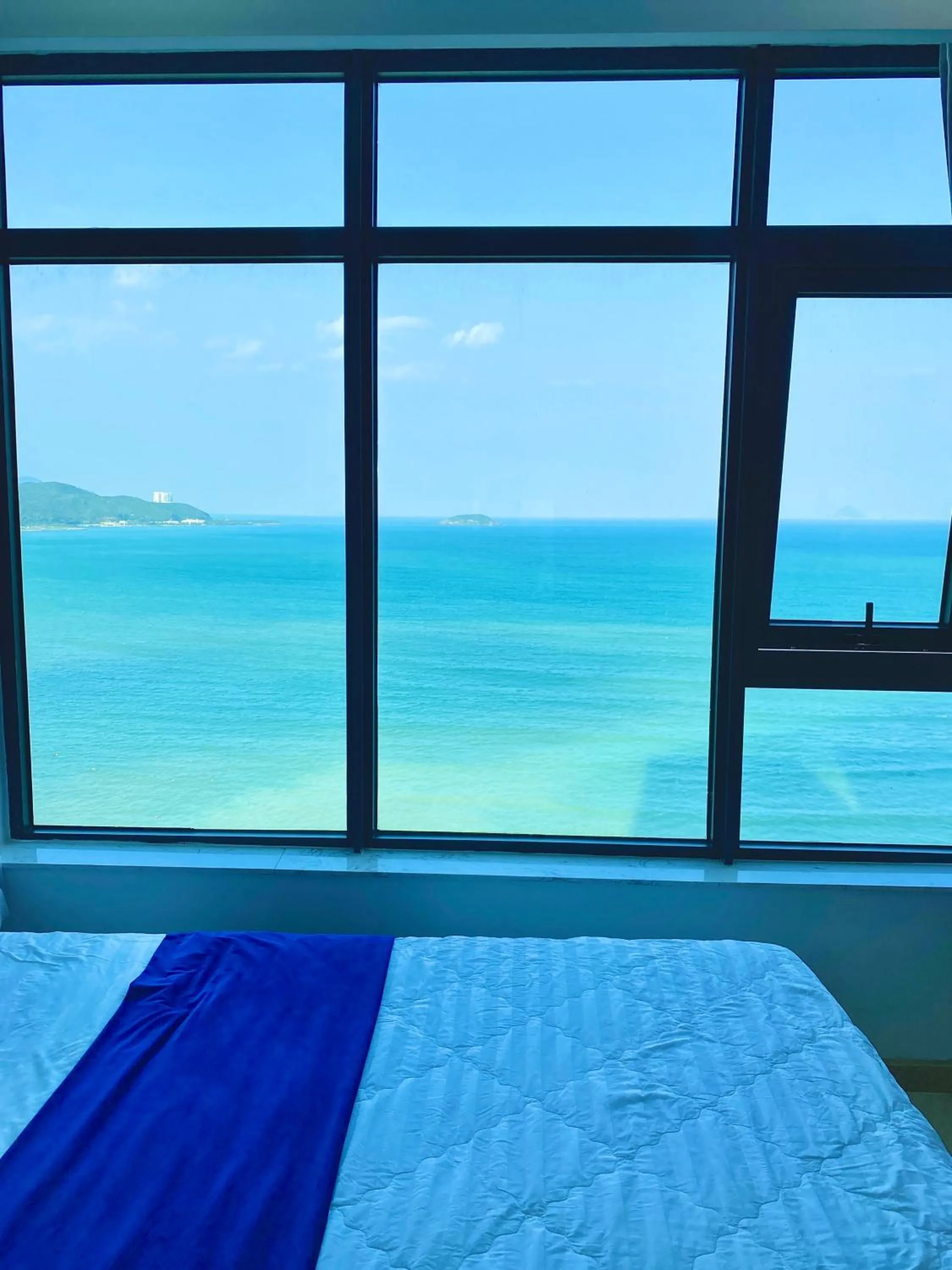 Bed in Ocean Dream Apartment Nha Trang