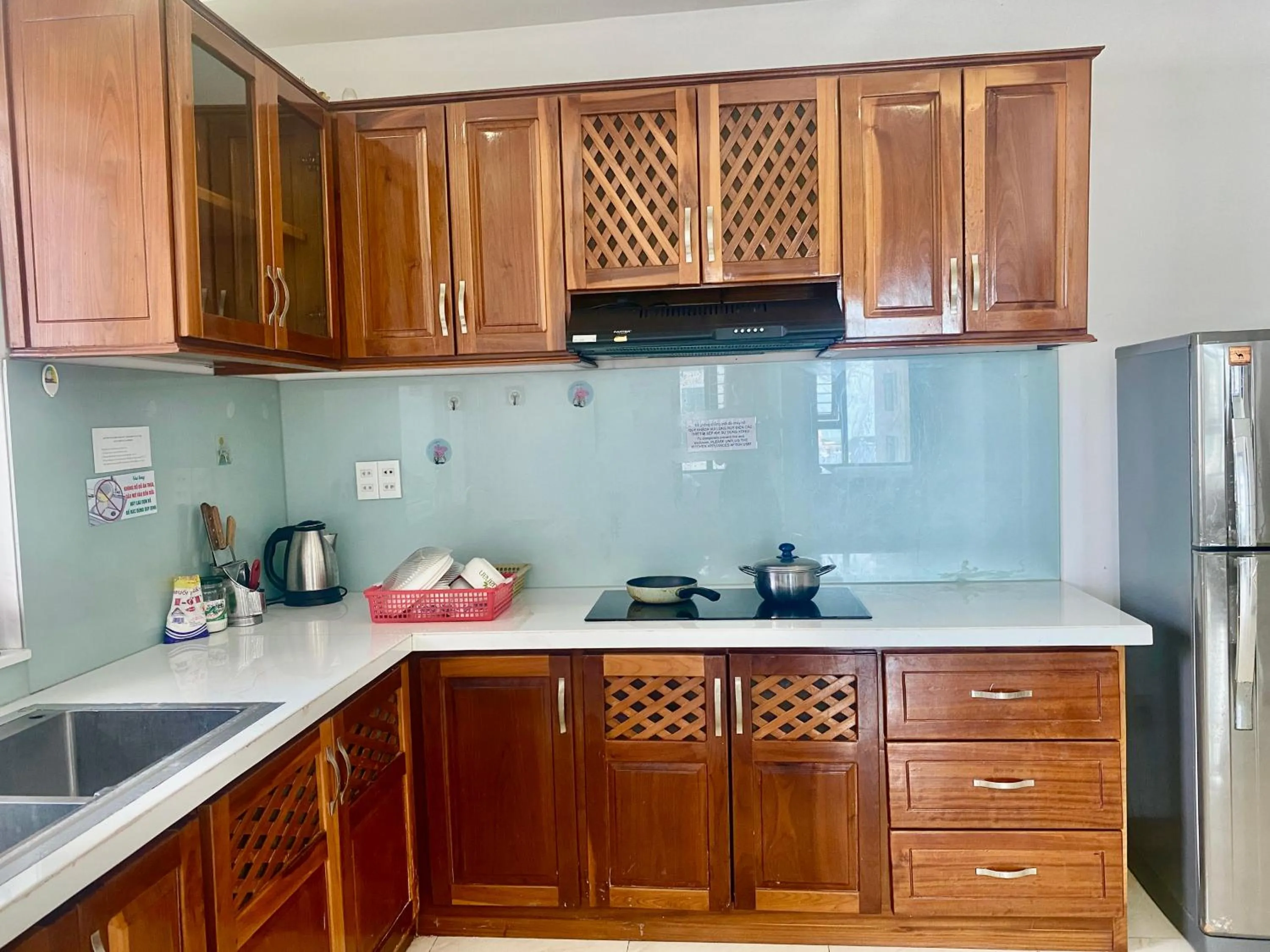 stove in Ocean Dream Apartment Nha Trang