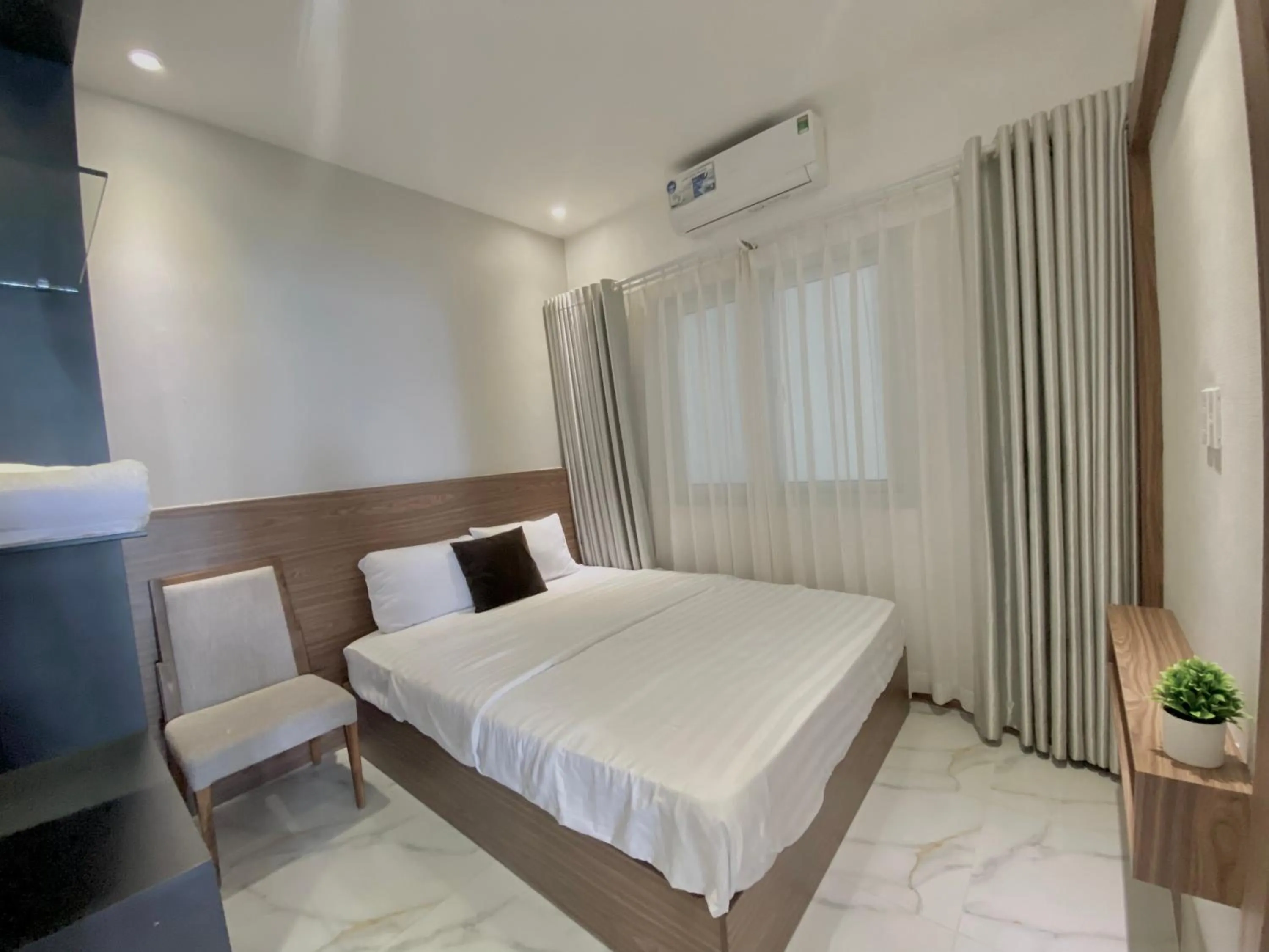 Bed in Ocean Dream Apartment Nha Trang