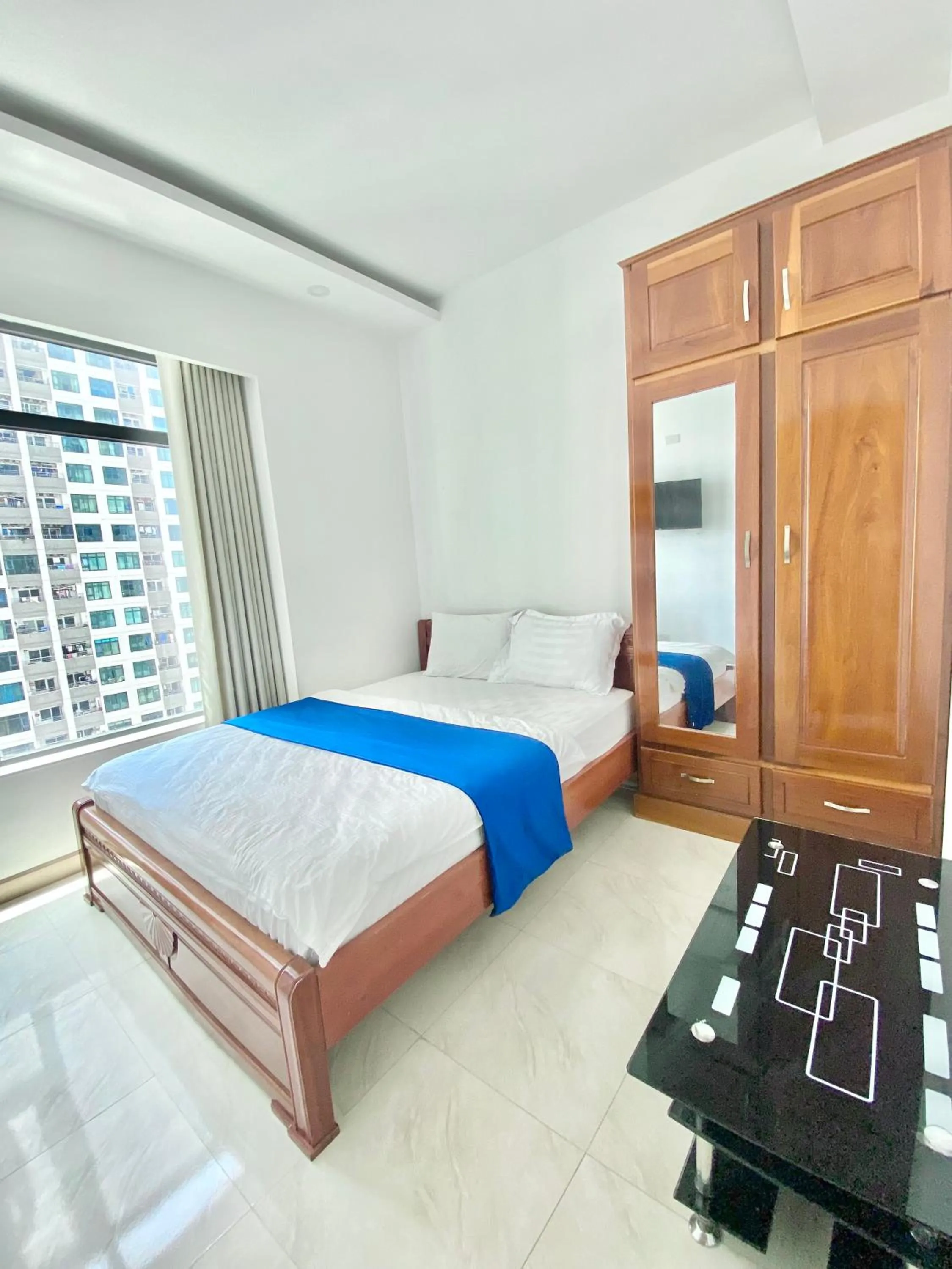 Bed in Ocean Dream Apartment Nha Trang