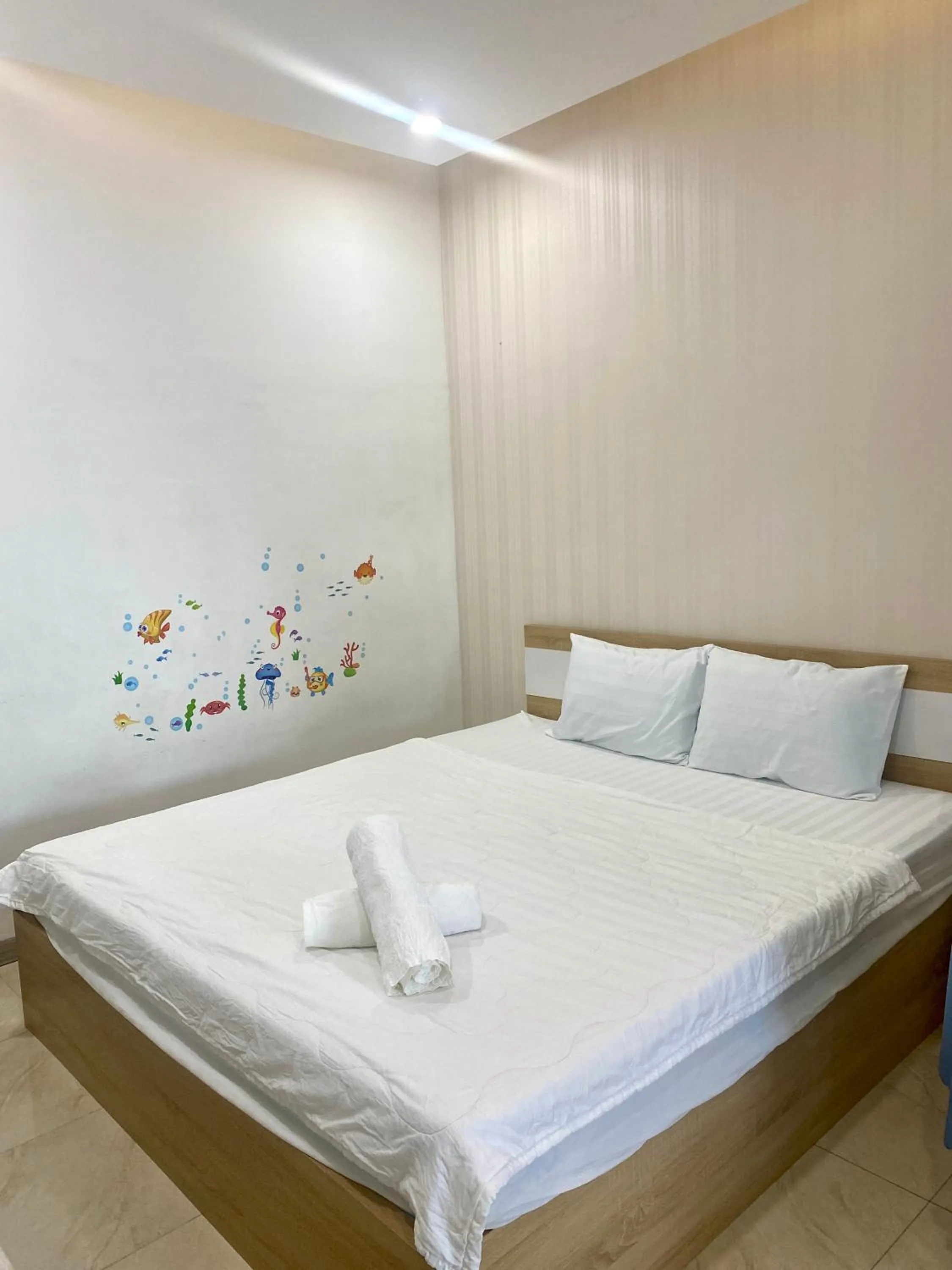Bed in Ocean Dream Apartment Nha Trang