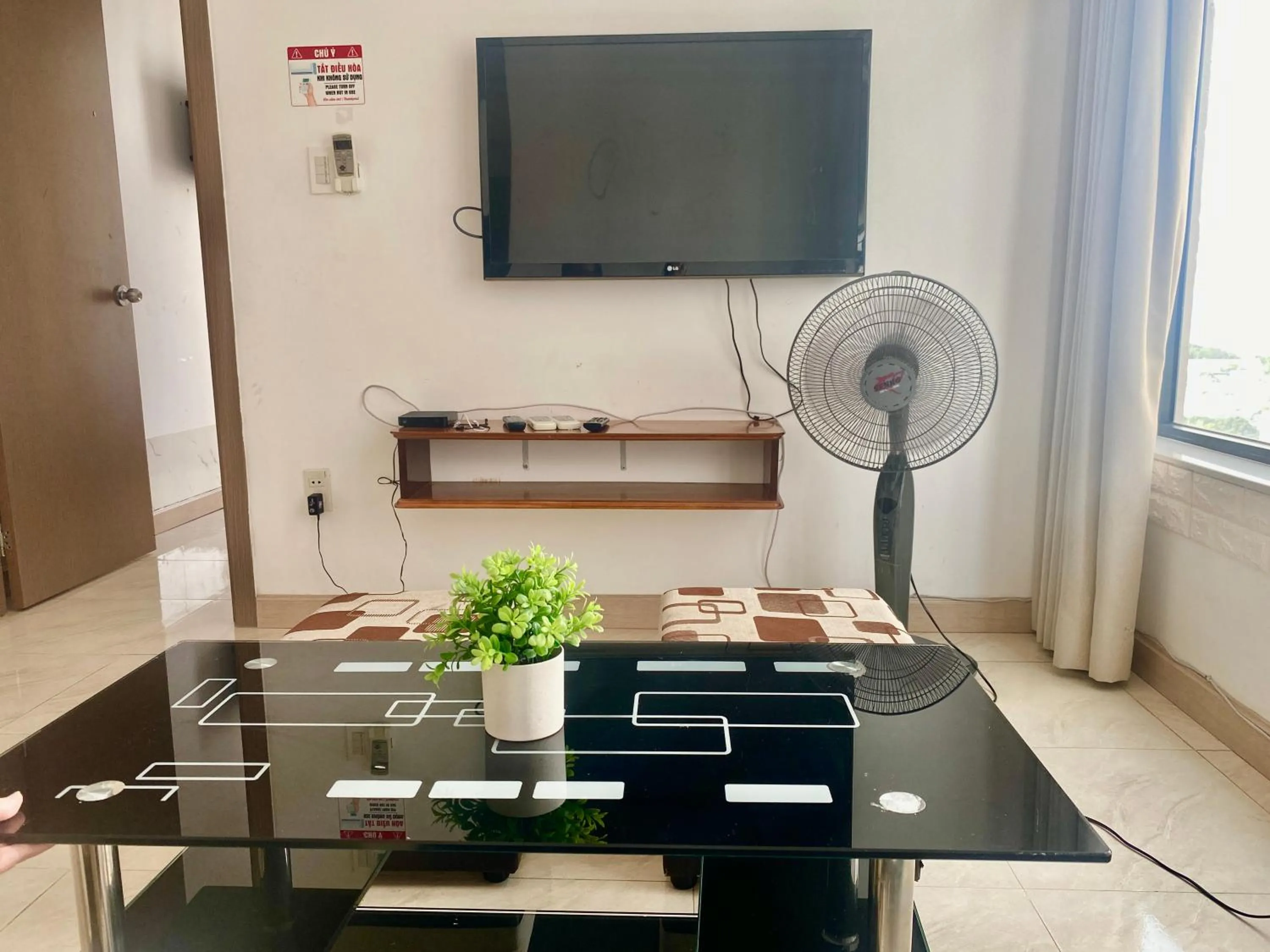 Communal lounge/ TV room in Ocean Dream Apartment Nha Trang