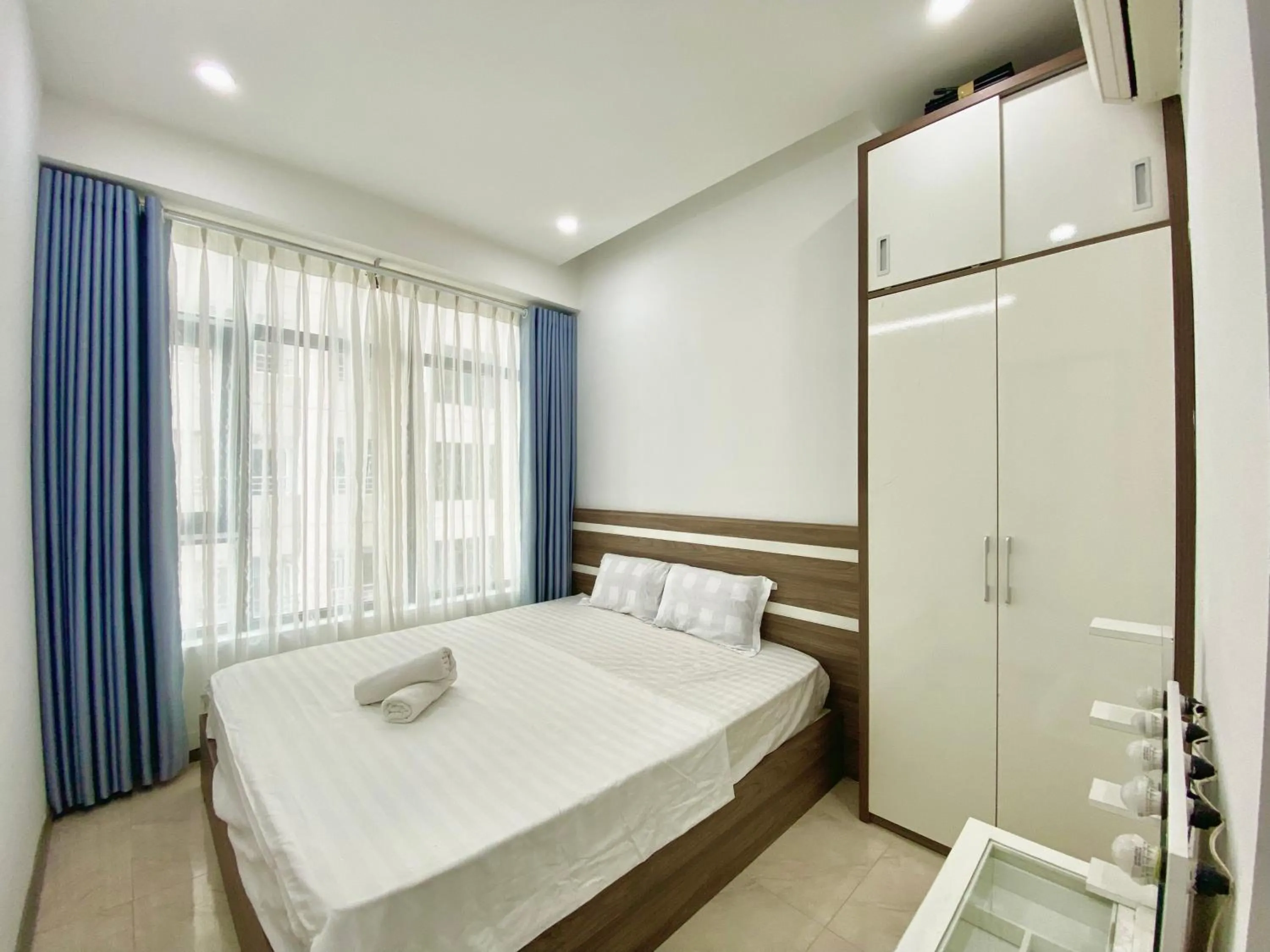 Bed in Ocean Dream Apartment Nha Trang